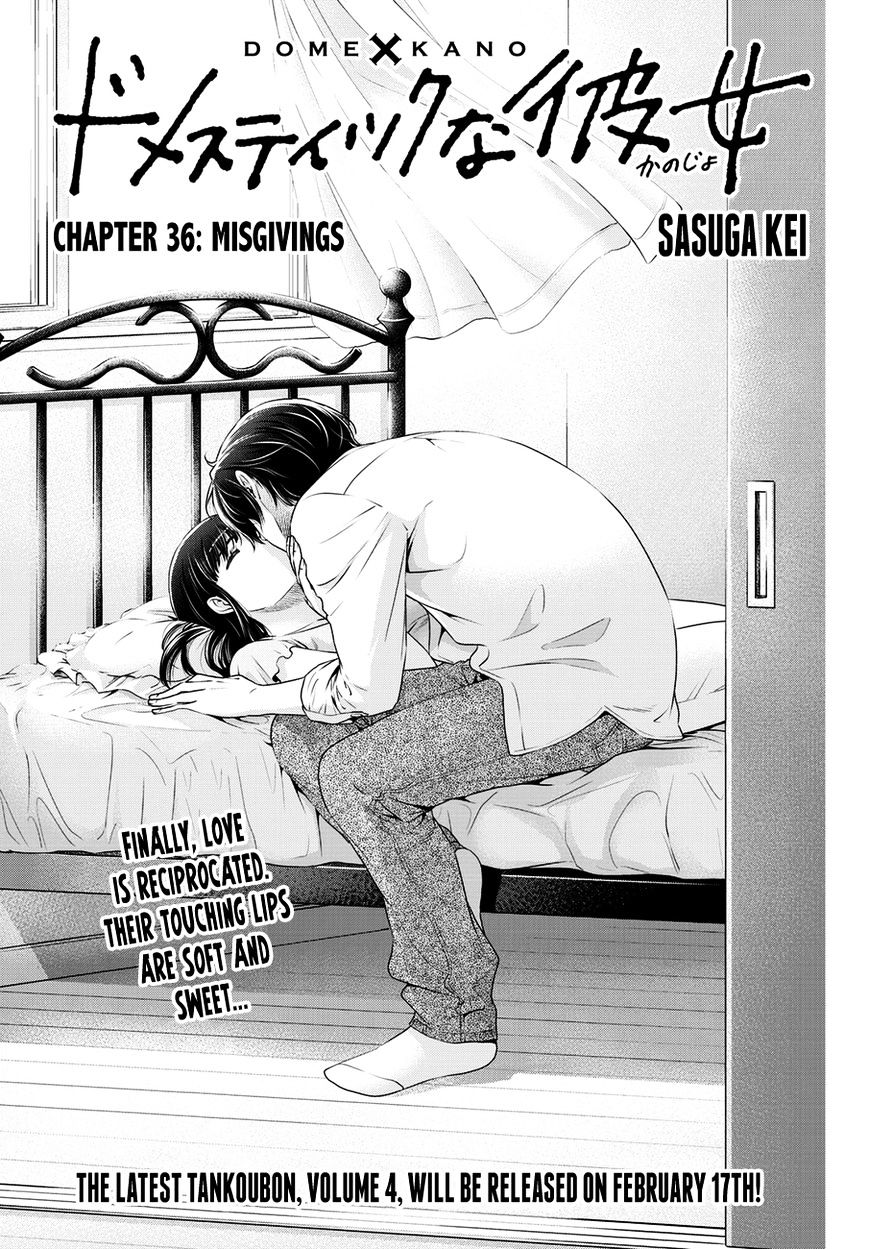 Domestic na Kanojo Chapter 36 : Misgivings Page 1