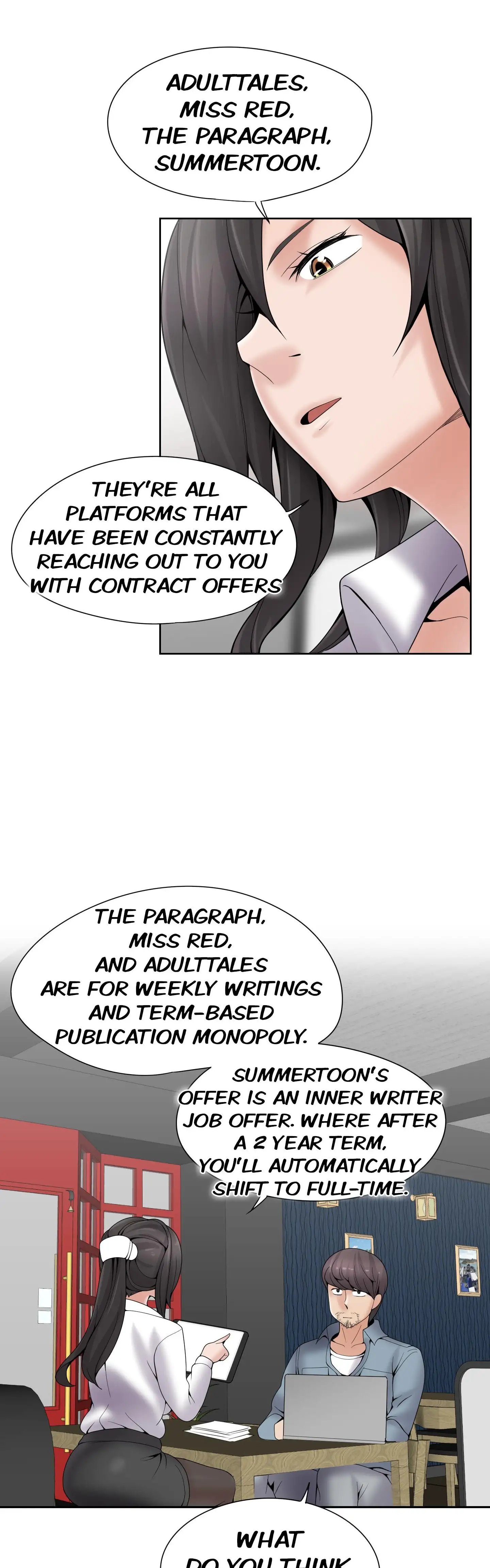 Cartoonists NSFW Chapter 95 Page 35