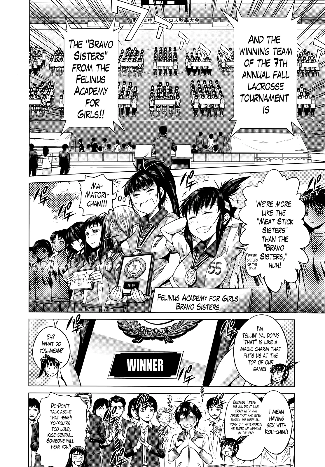 Joshi Luck! Chapter 6 Page 38