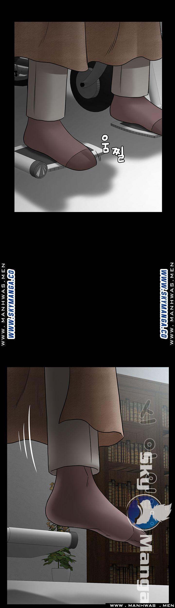 Physical Classroom Raw Chapter 49 Page 54