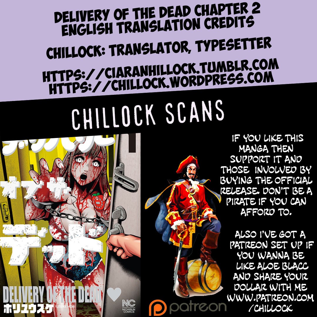 Delivery of the Dead Chapter 2: Blow Of The Dead Page 27