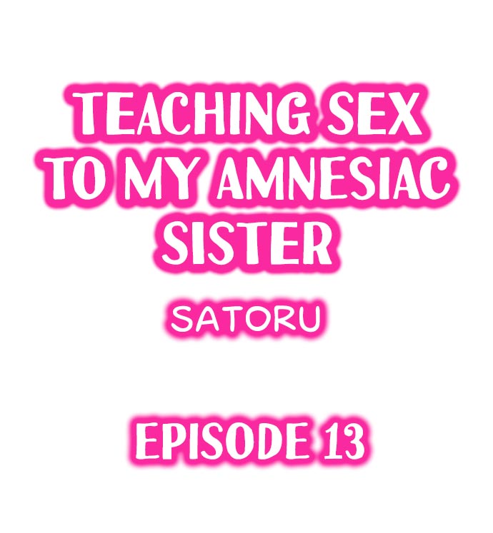 My Sister Has Amnesia – What's Sex? Chapter 13 Page 1