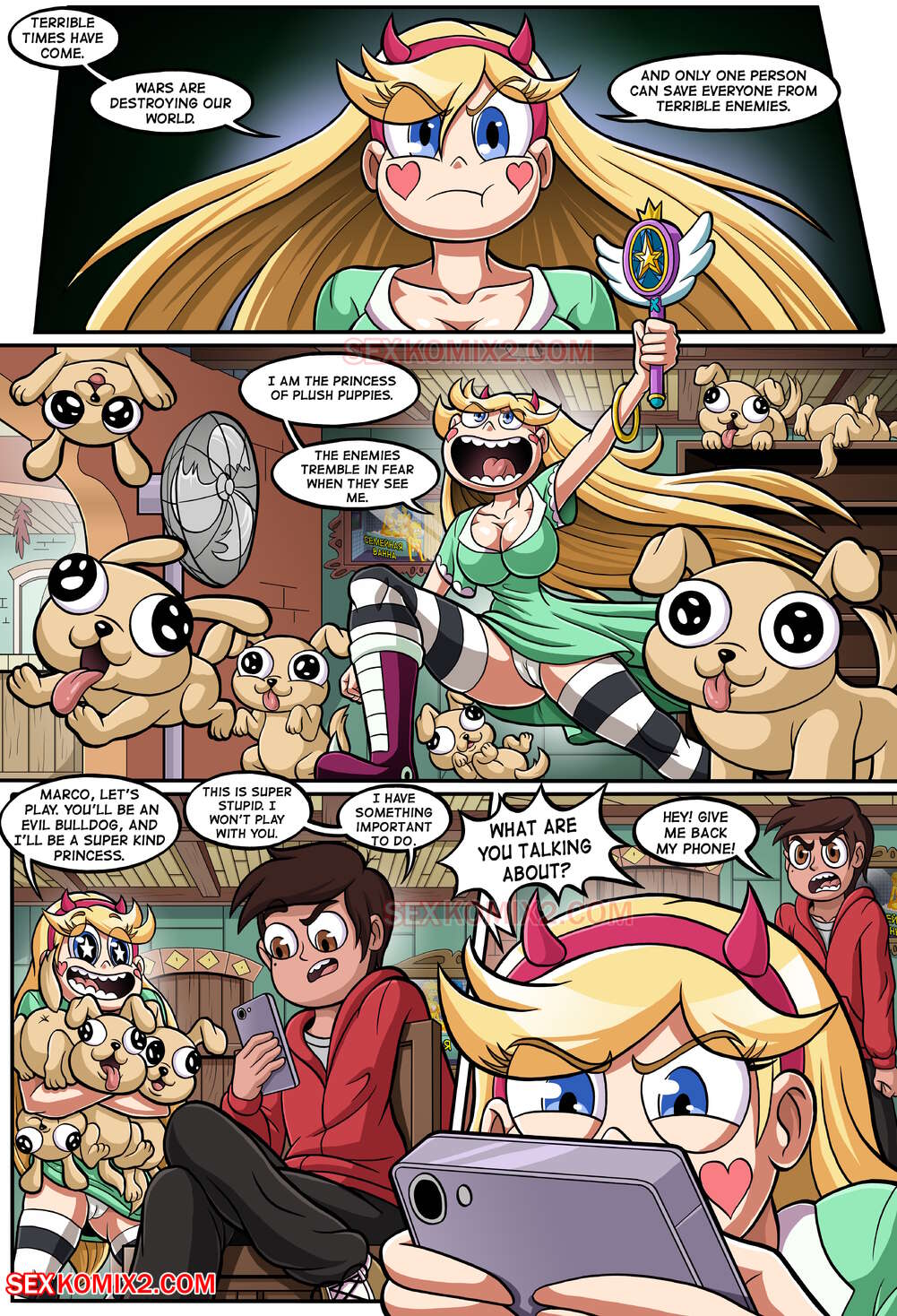 Star And Wonderful Sex (Star VS. The Forces Of Evil) [SexKomix] Chapter 1 Page 2