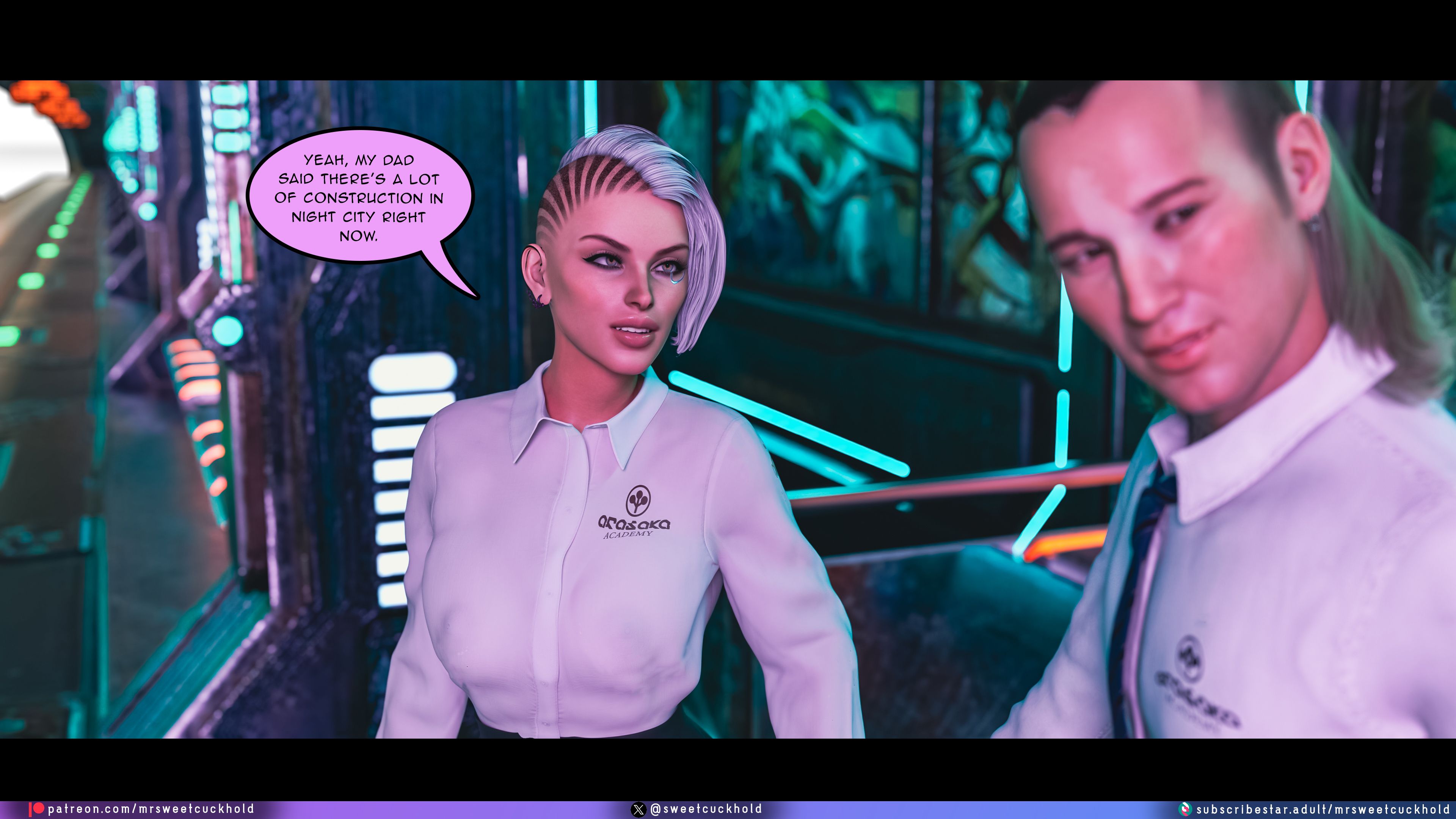 Street Corruption (Cyberpunk 2077) [Mr.SweetCuckhold] Chapter 1 Page 10