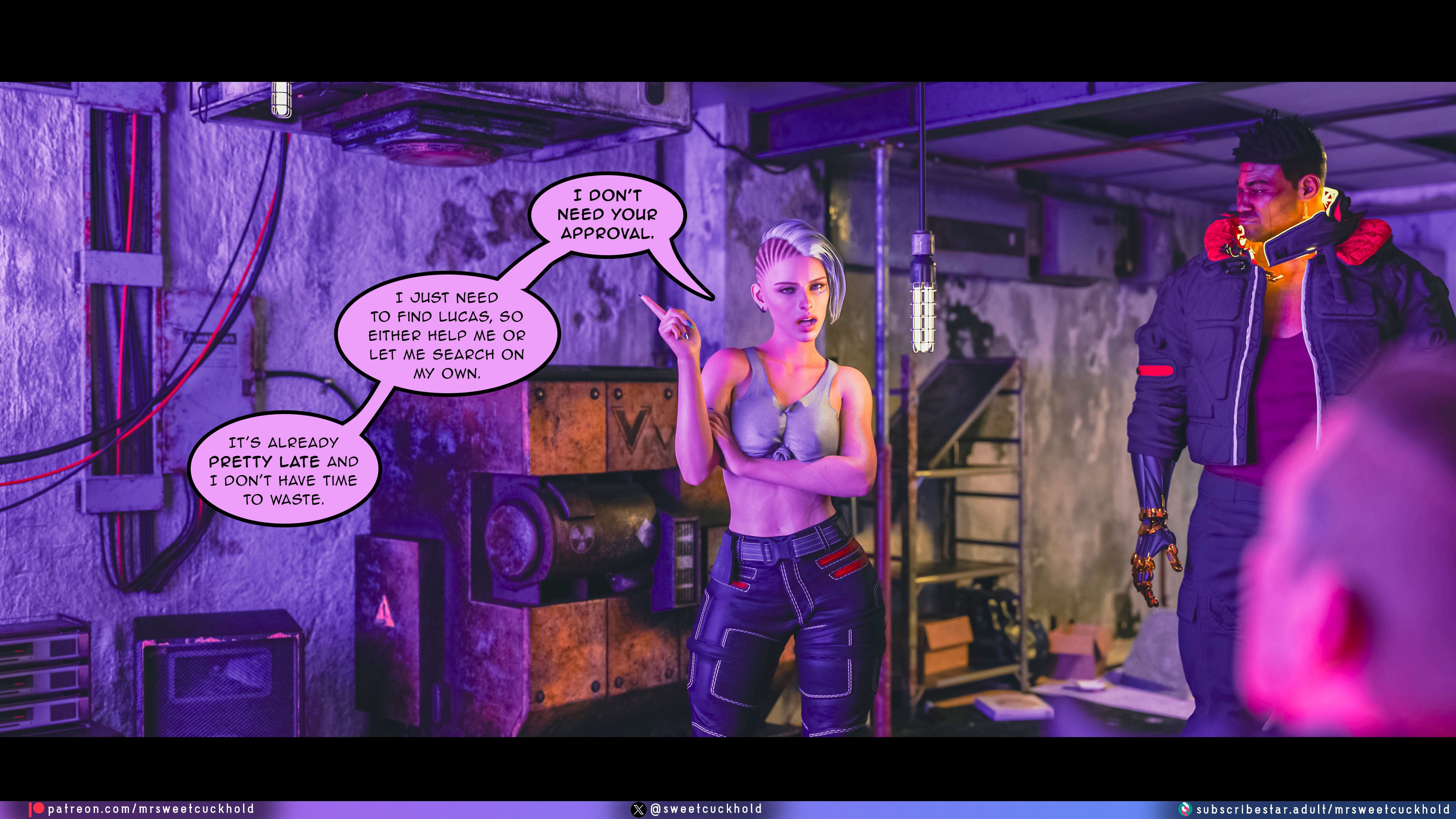 Street Corruption (Cyberpunk 2077) [Mr.SweetCuckhold] Chapter 1 Page 100