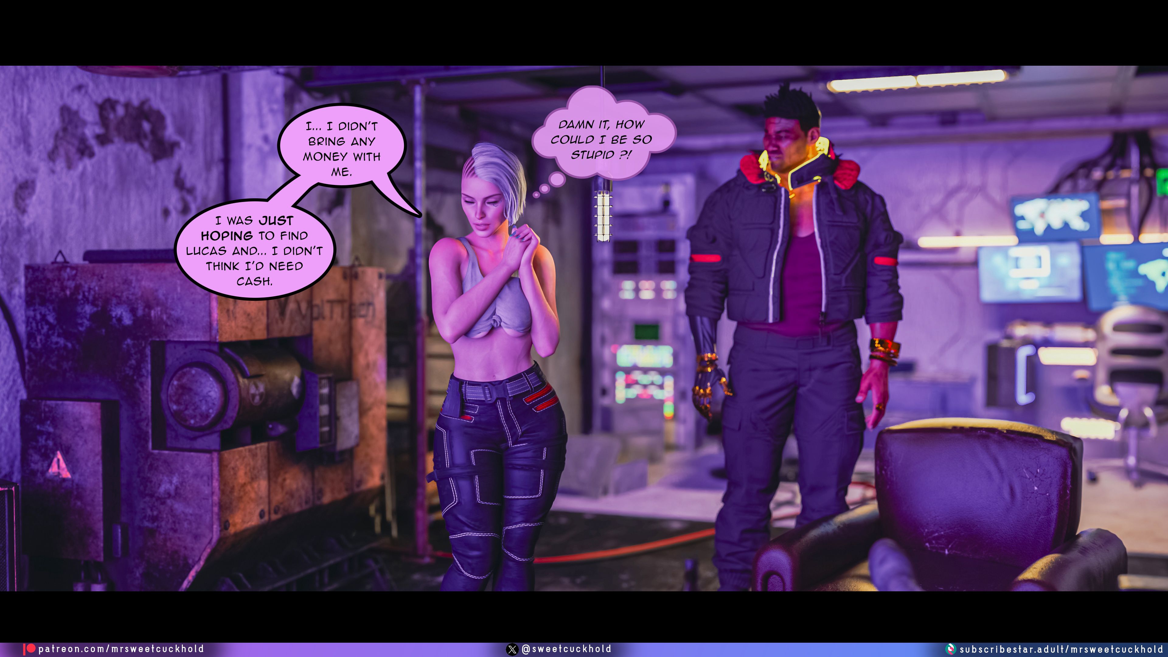 Street Corruption (Cyberpunk 2077) [Mr.SweetCuckhold] Chapter 1 Page 103