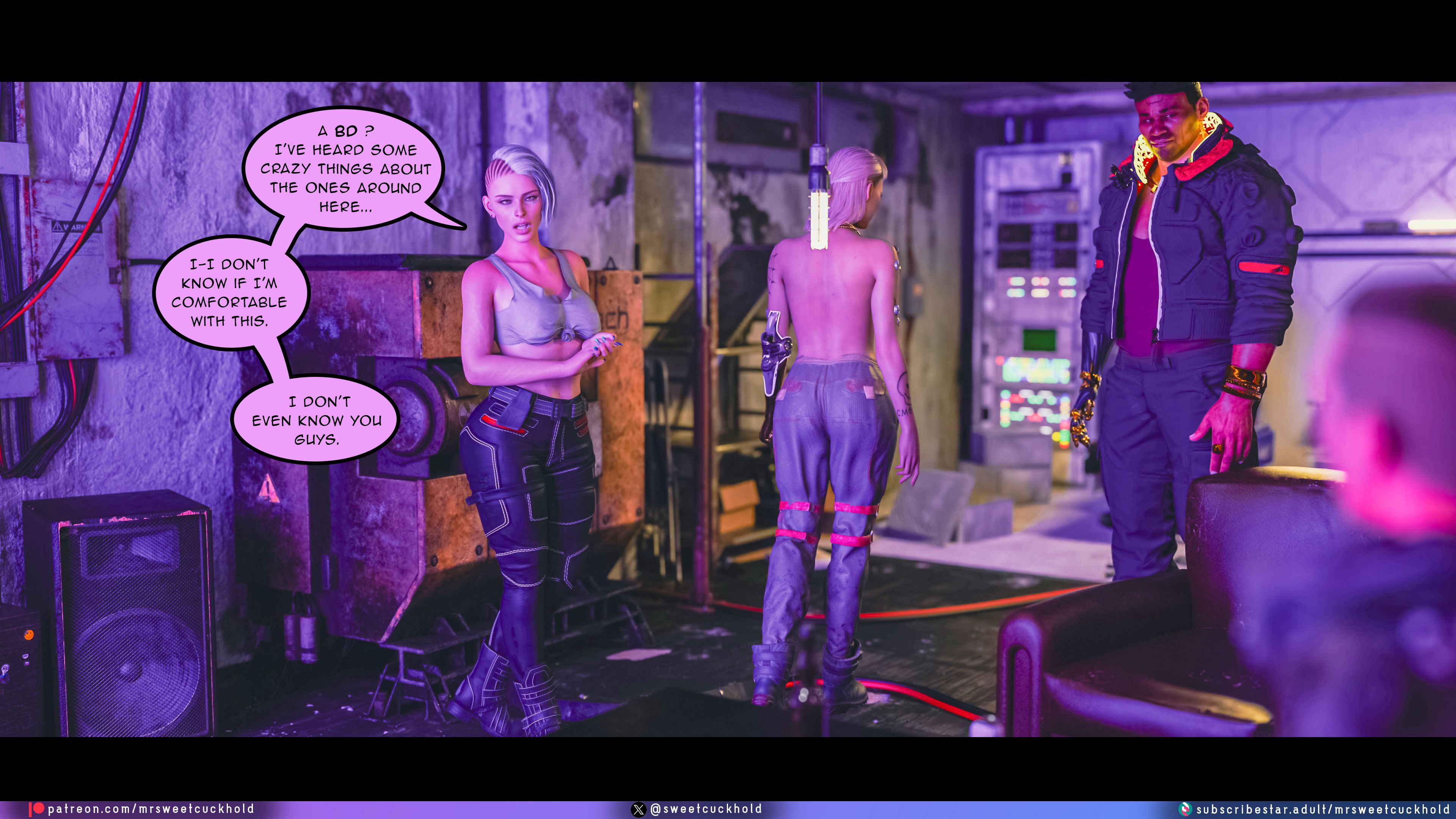 Street Corruption (Cyberpunk 2077) [Mr.SweetCuckhold] Chapter 1 Page 110