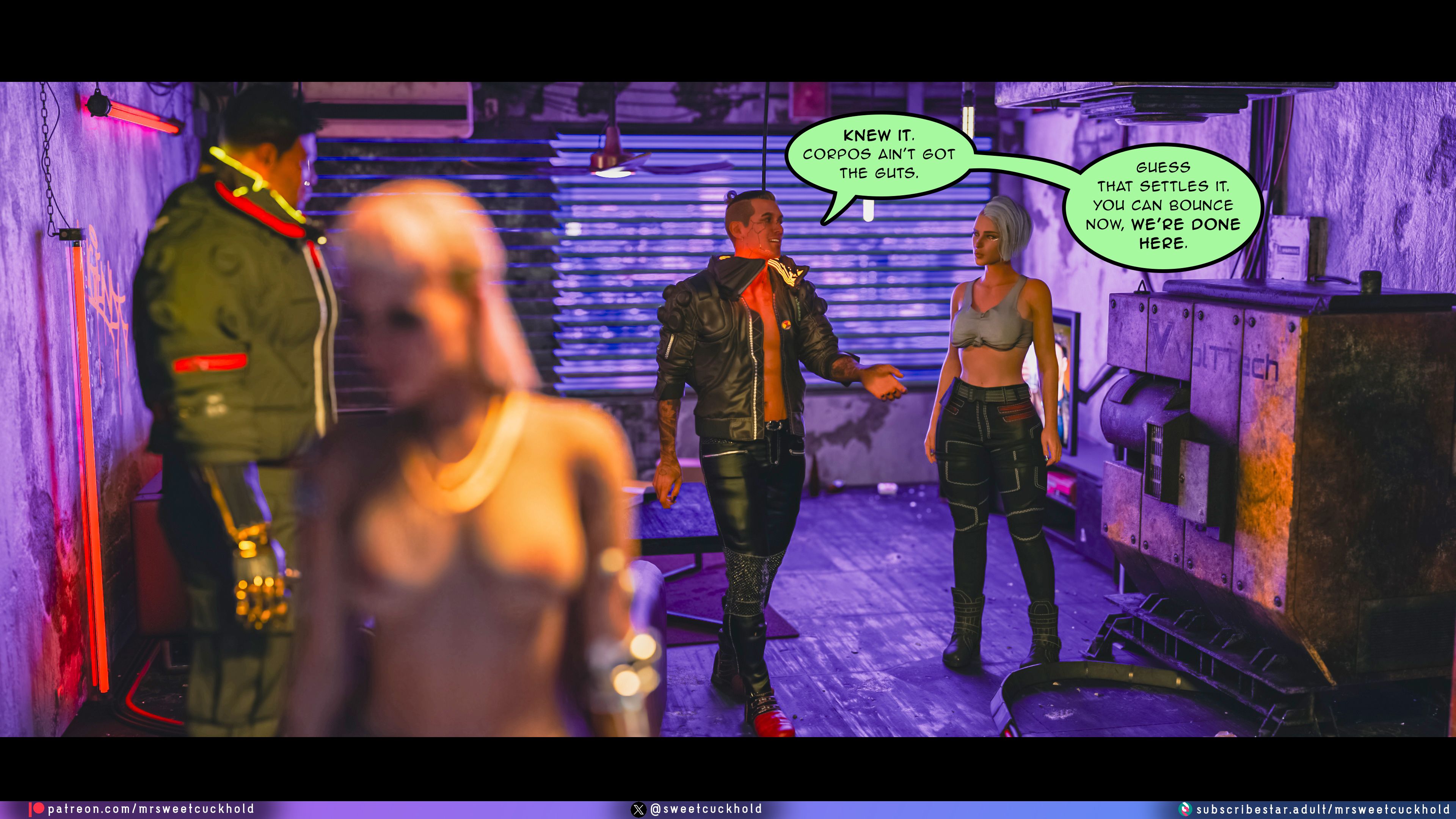 Street Corruption (Cyberpunk 2077) [Mr.SweetCuckhold] Chapter 1 Page 111
