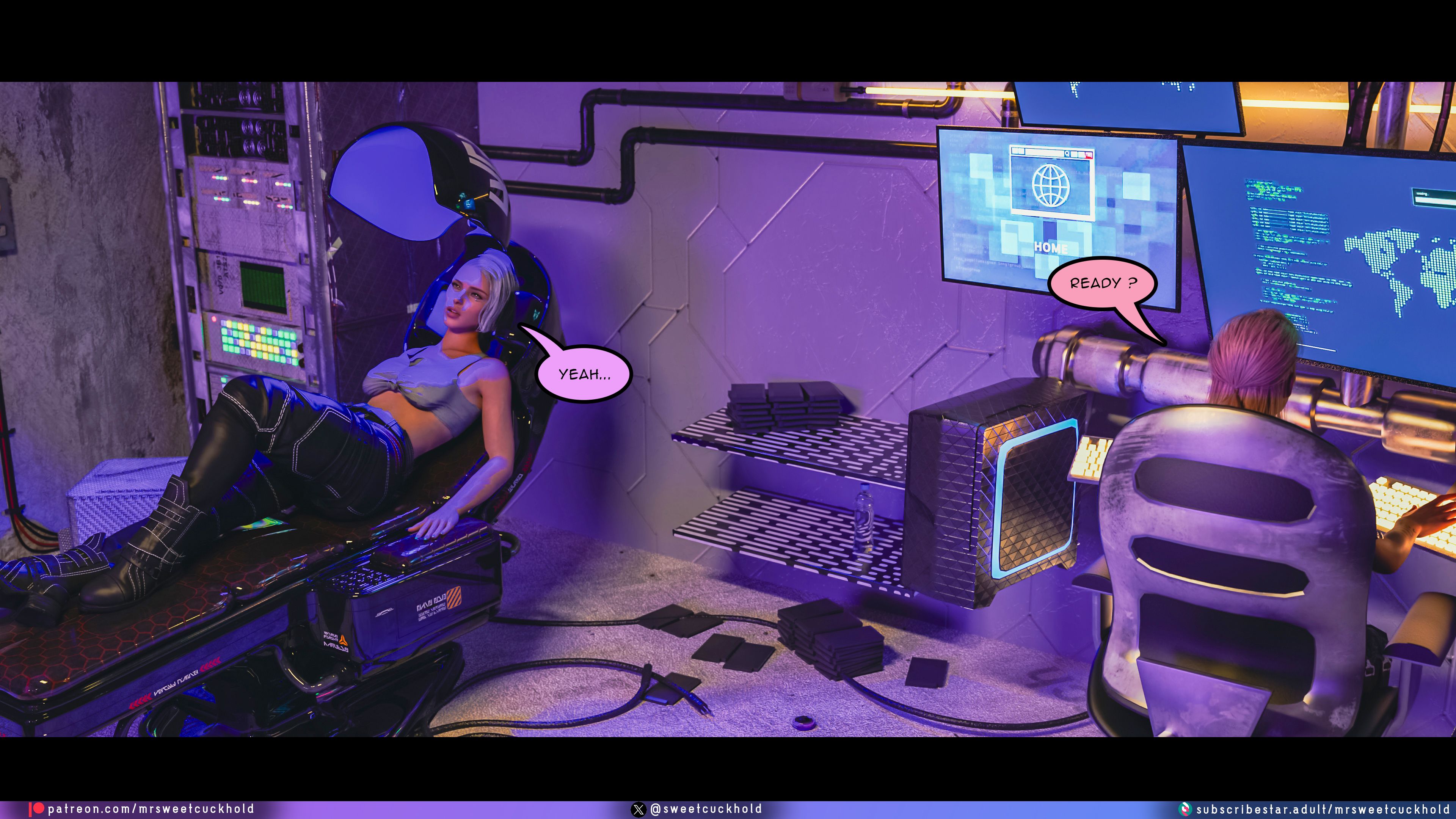 Street Corruption (Cyberpunk 2077) [Mr.SweetCuckhold] Chapter 1 Page 115