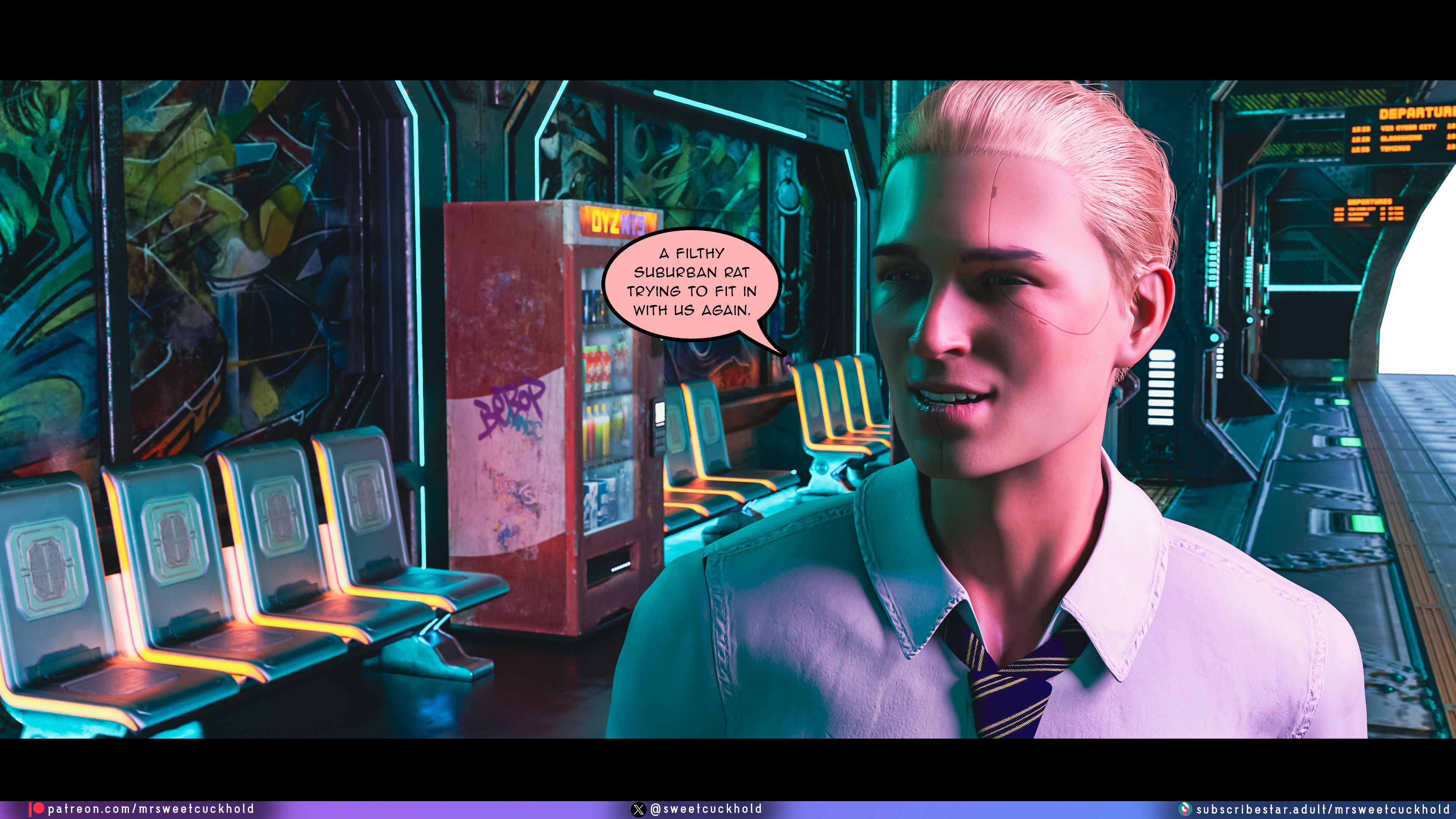 Street Corruption (Cyberpunk 2077) [Mr.SweetCuckhold] Chapter 1 Page 12