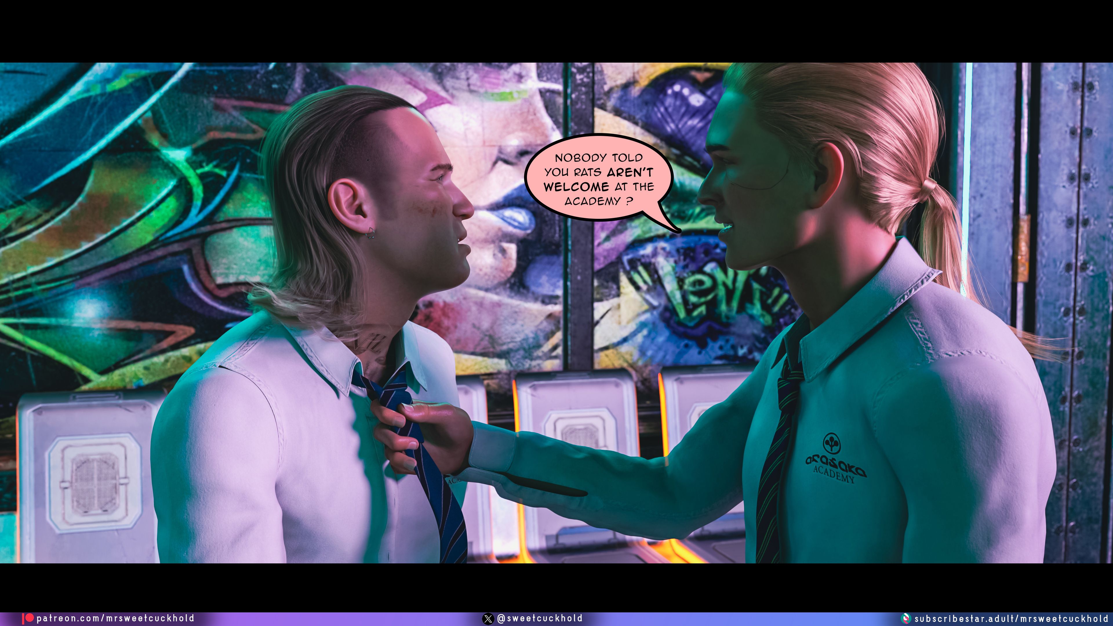 Street Corruption (Cyberpunk 2077) [Mr.SweetCuckhold] Chapter 1 Page 15