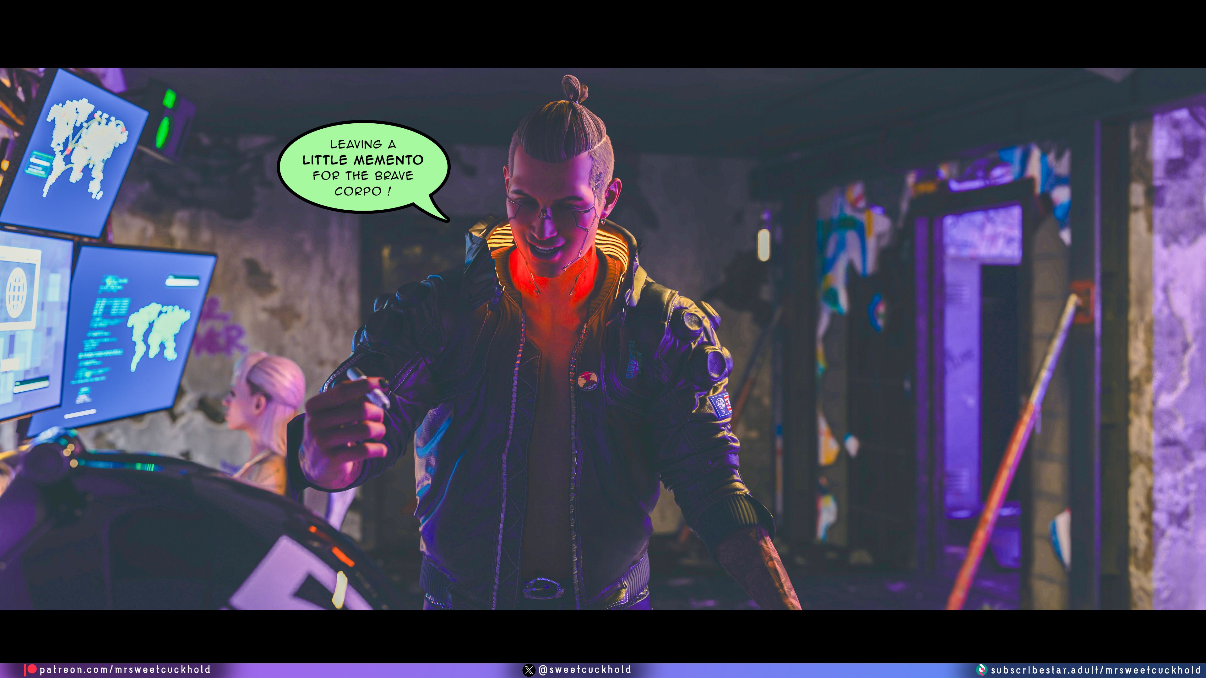 Street Corruption (Cyberpunk 2077) [Mr.SweetCuckhold] Chapter 1 Page 159