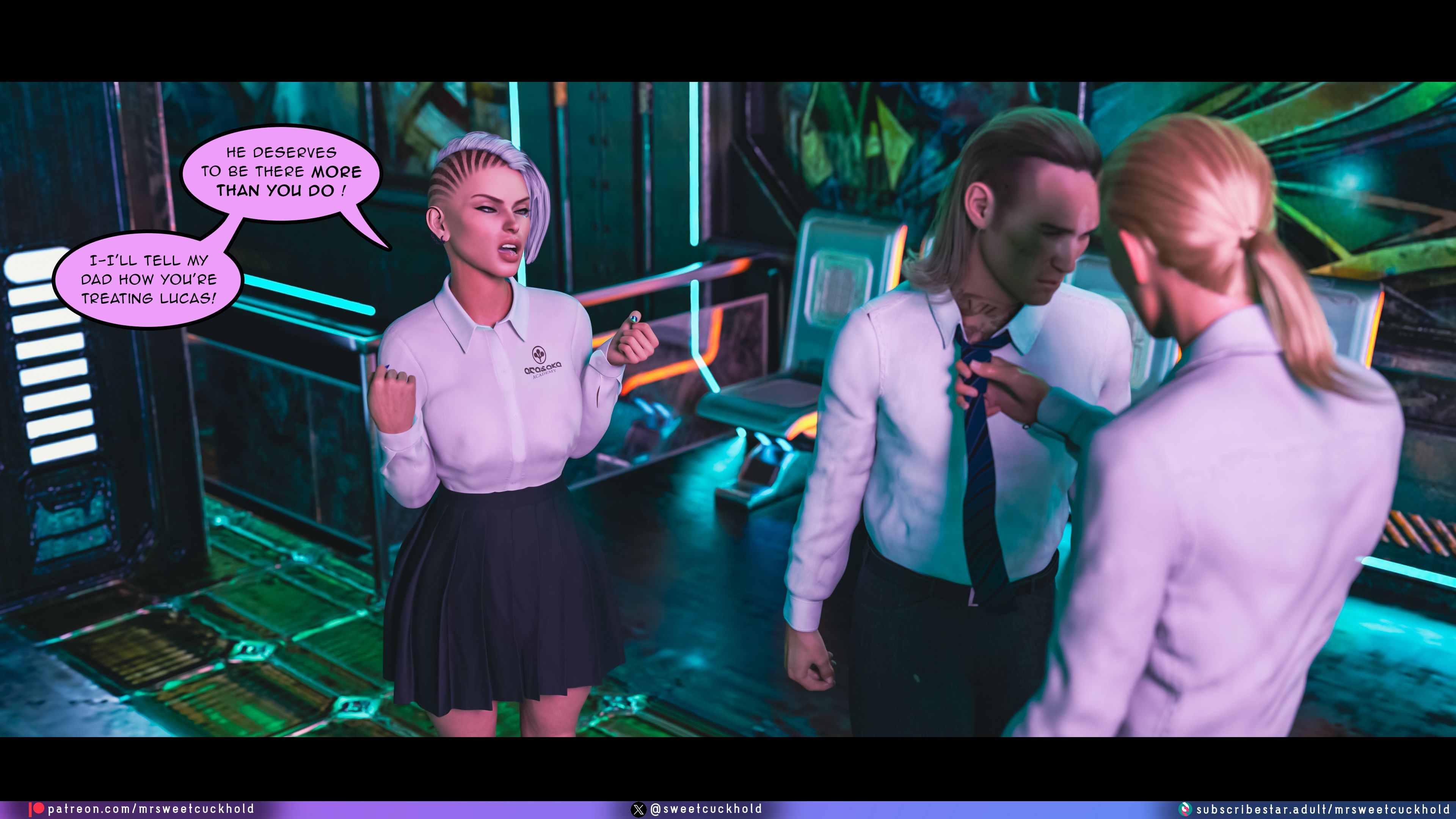 Street Corruption (Cyberpunk 2077) [Mr.SweetCuckhold] Chapter 1 Page 17