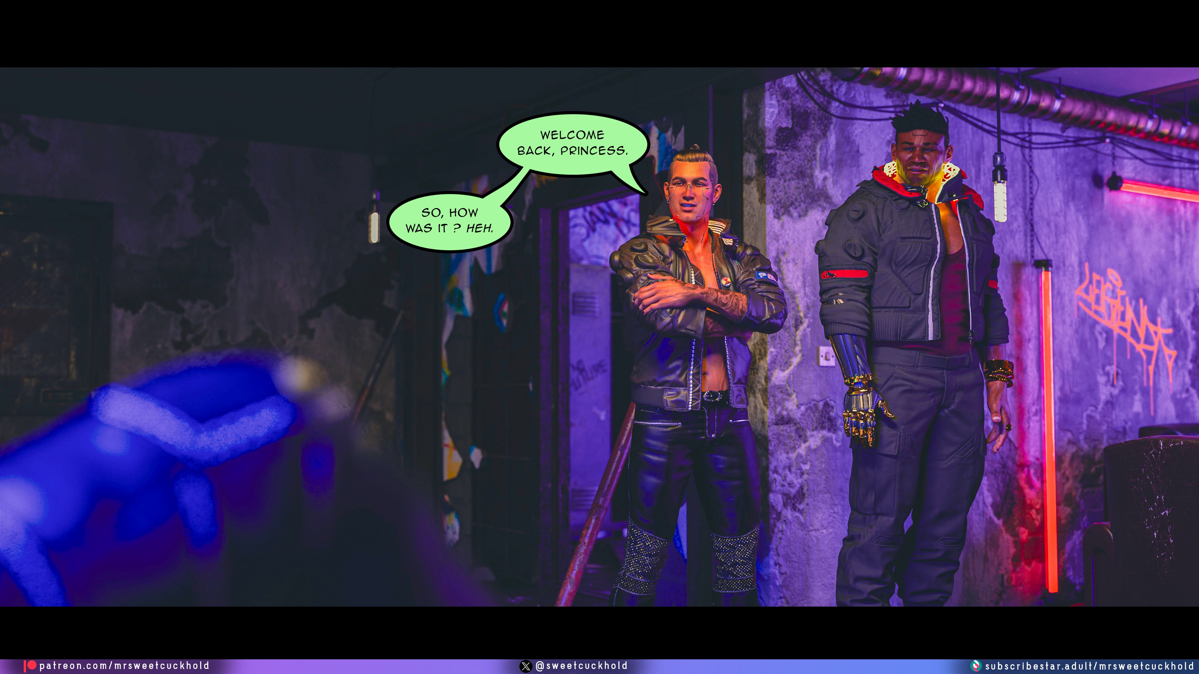 Street Corruption (Cyberpunk 2077) [Mr.SweetCuckhold] Chapter 1 Page 172
