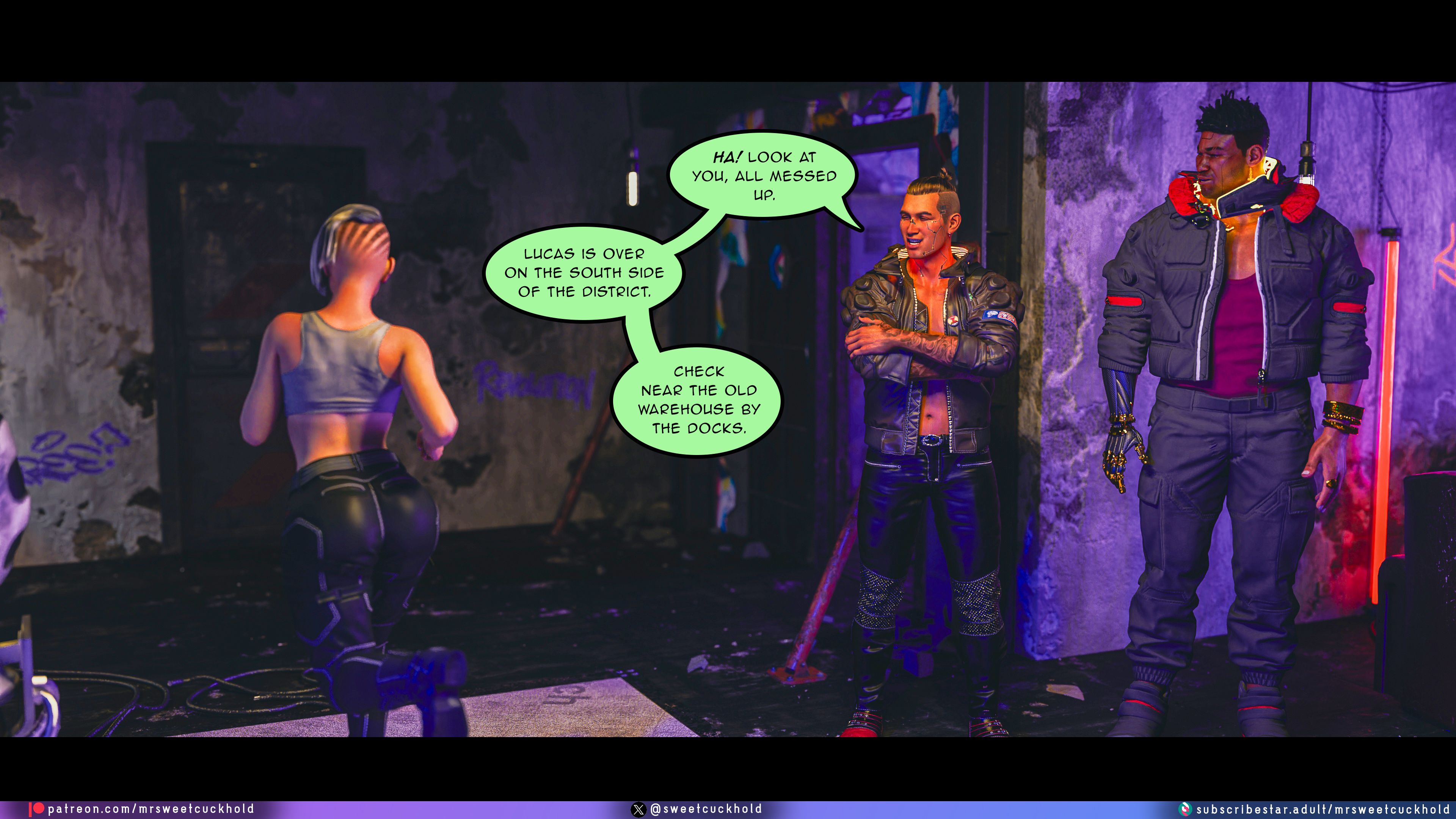Street Corruption (Cyberpunk 2077) [Mr.SweetCuckhold] Chapter 1 Page 176