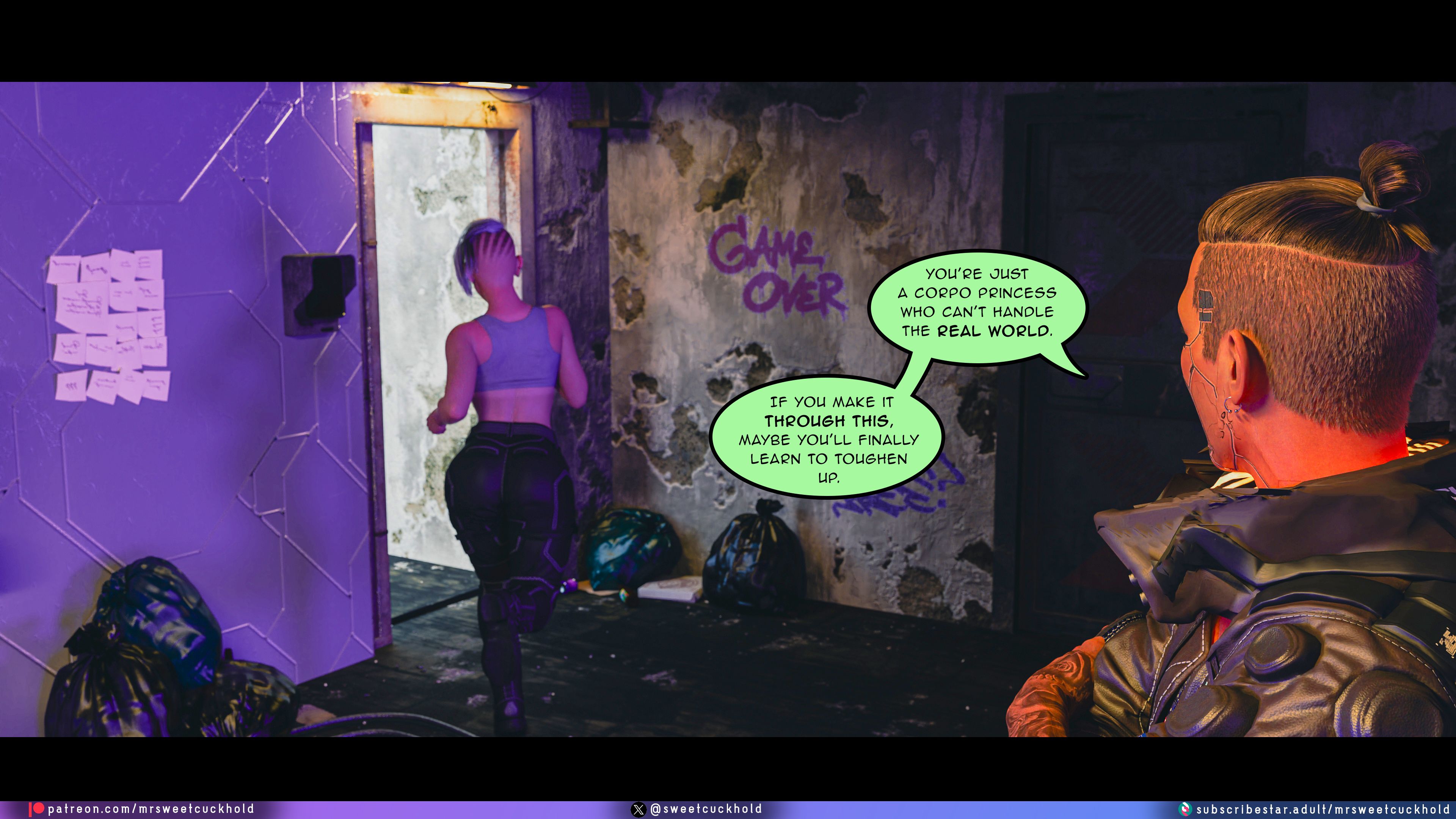 Street Corruption (Cyberpunk 2077) [Mr.SweetCuckhold] Chapter 1 Page 177