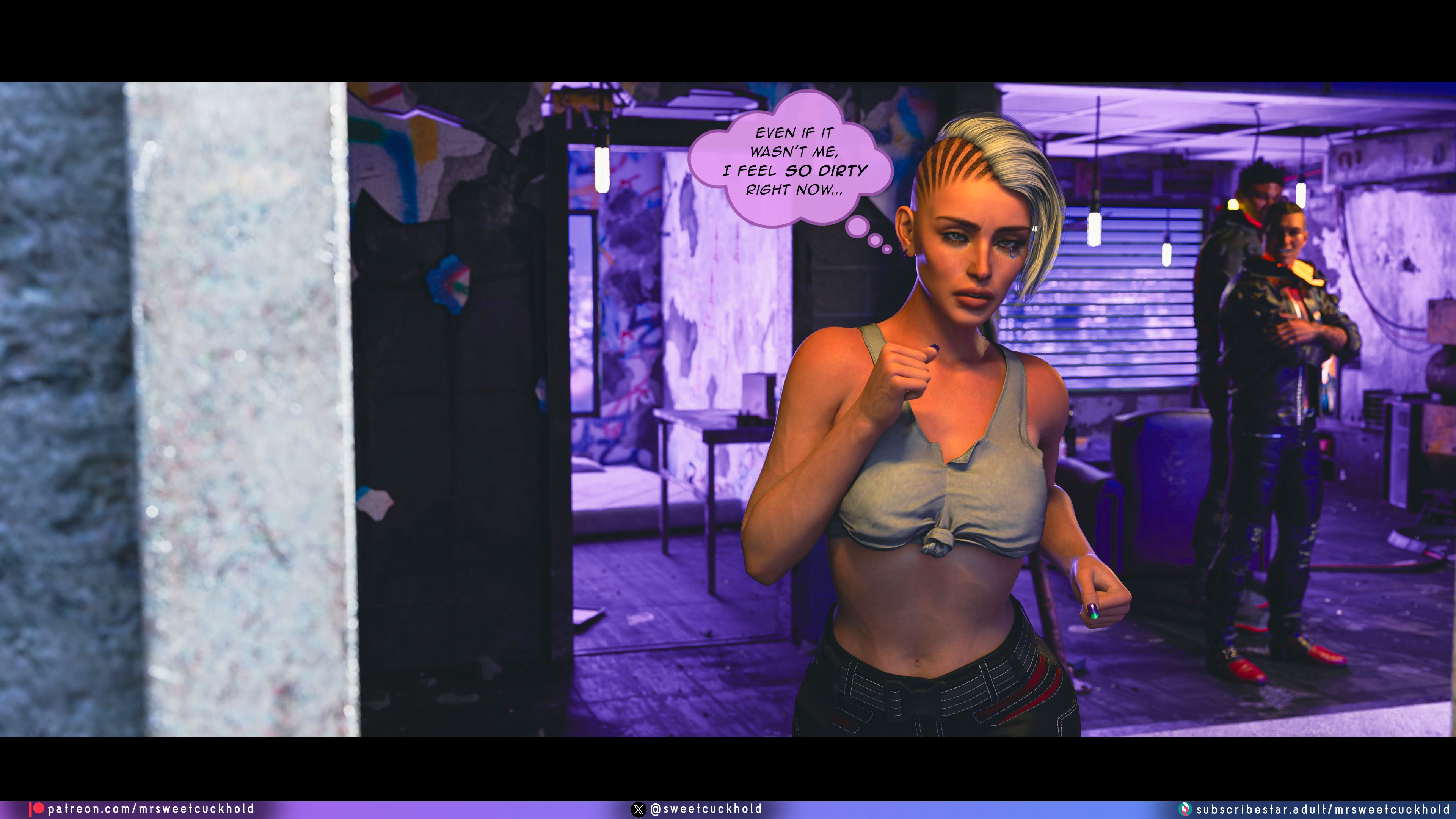Street Corruption (Cyberpunk 2077) [Mr.SweetCuckhold] Chapter 1 Page 178
