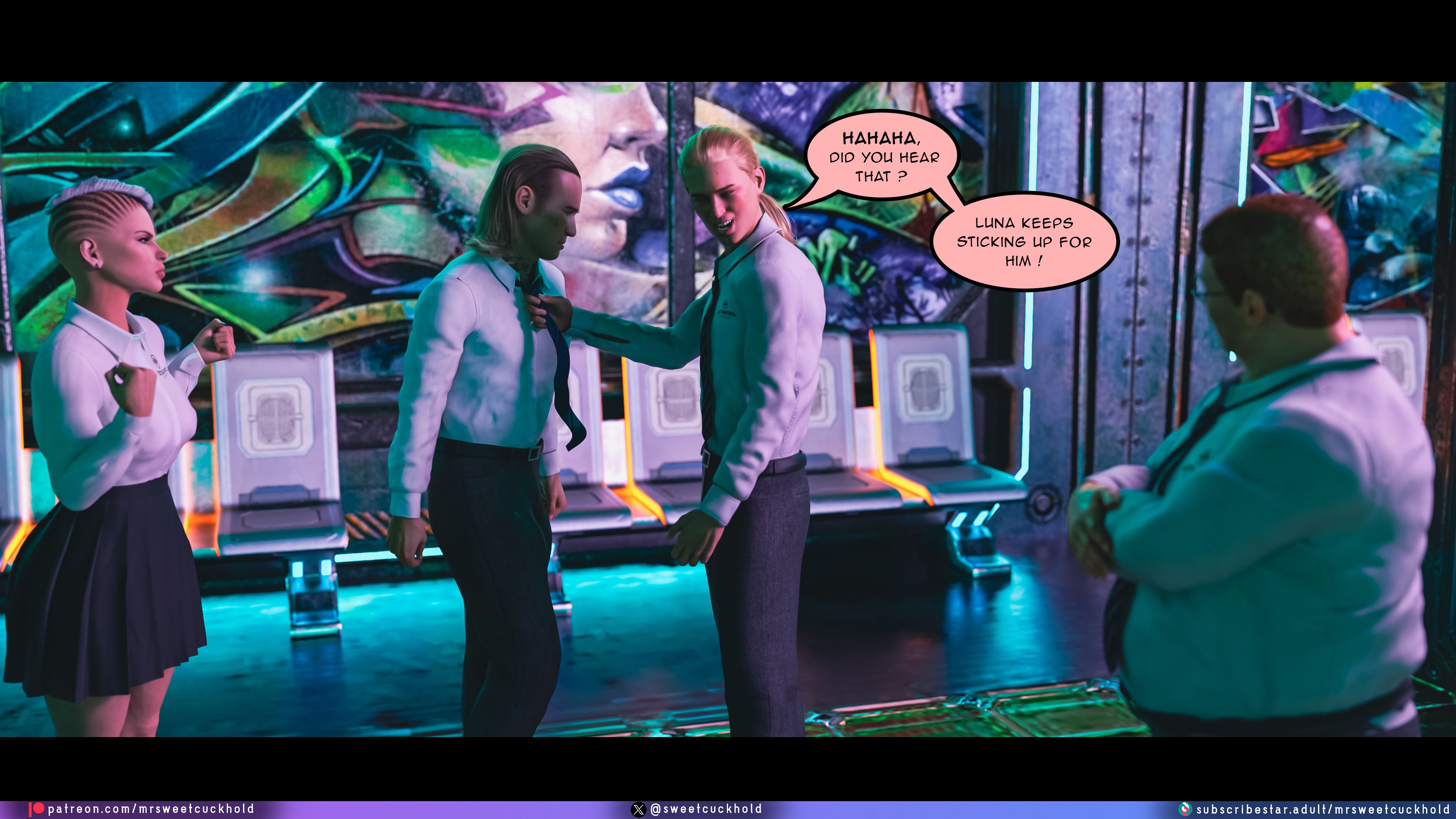 Street Corruption (Cyberpunk 2077) [Mr.SweetCuckhold] Chapter 1 Page 18