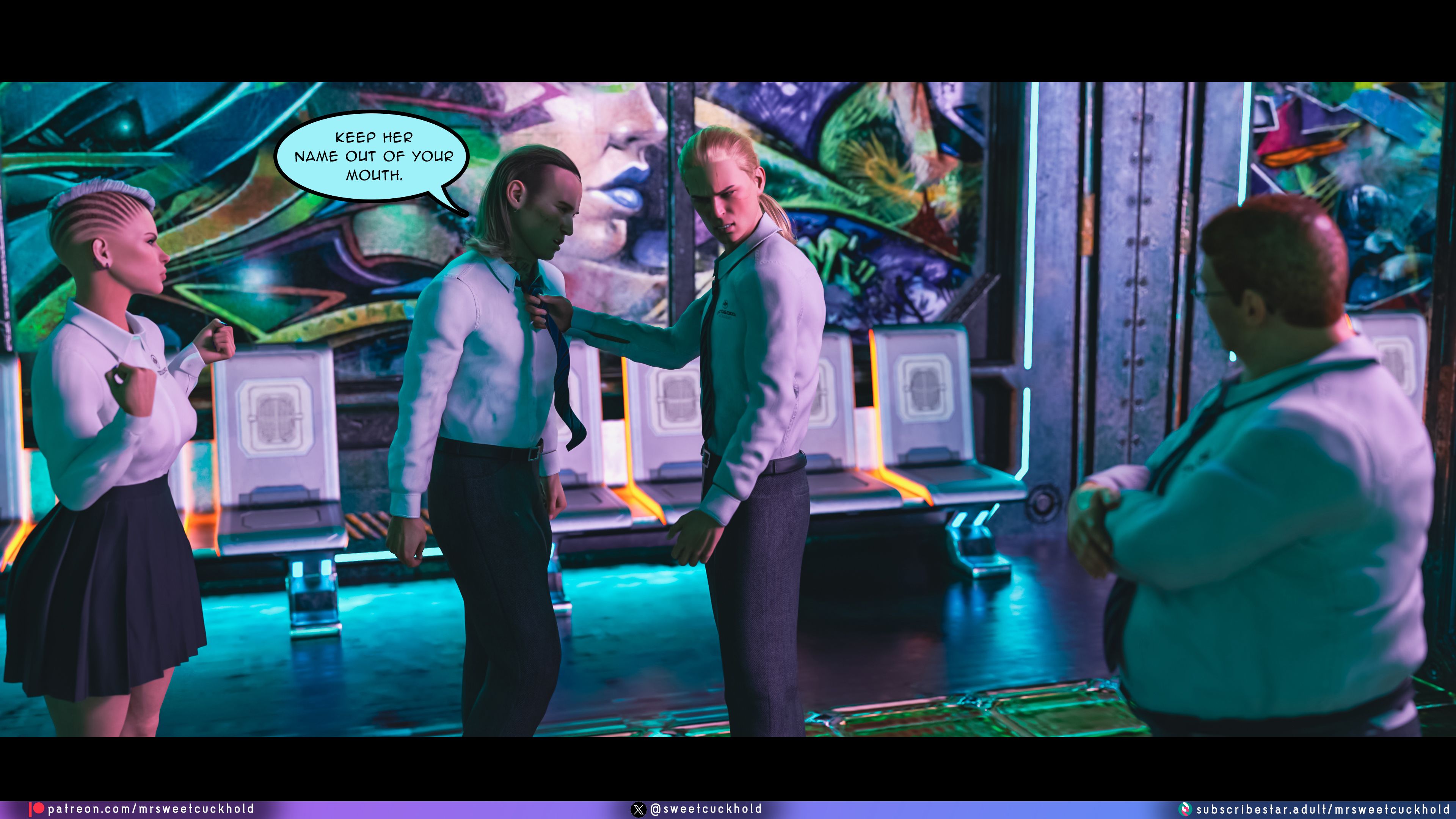 Street Corruption (Cyberpunk 2077) [Mr.SweetCuckhold] Chapter 1 Page 19