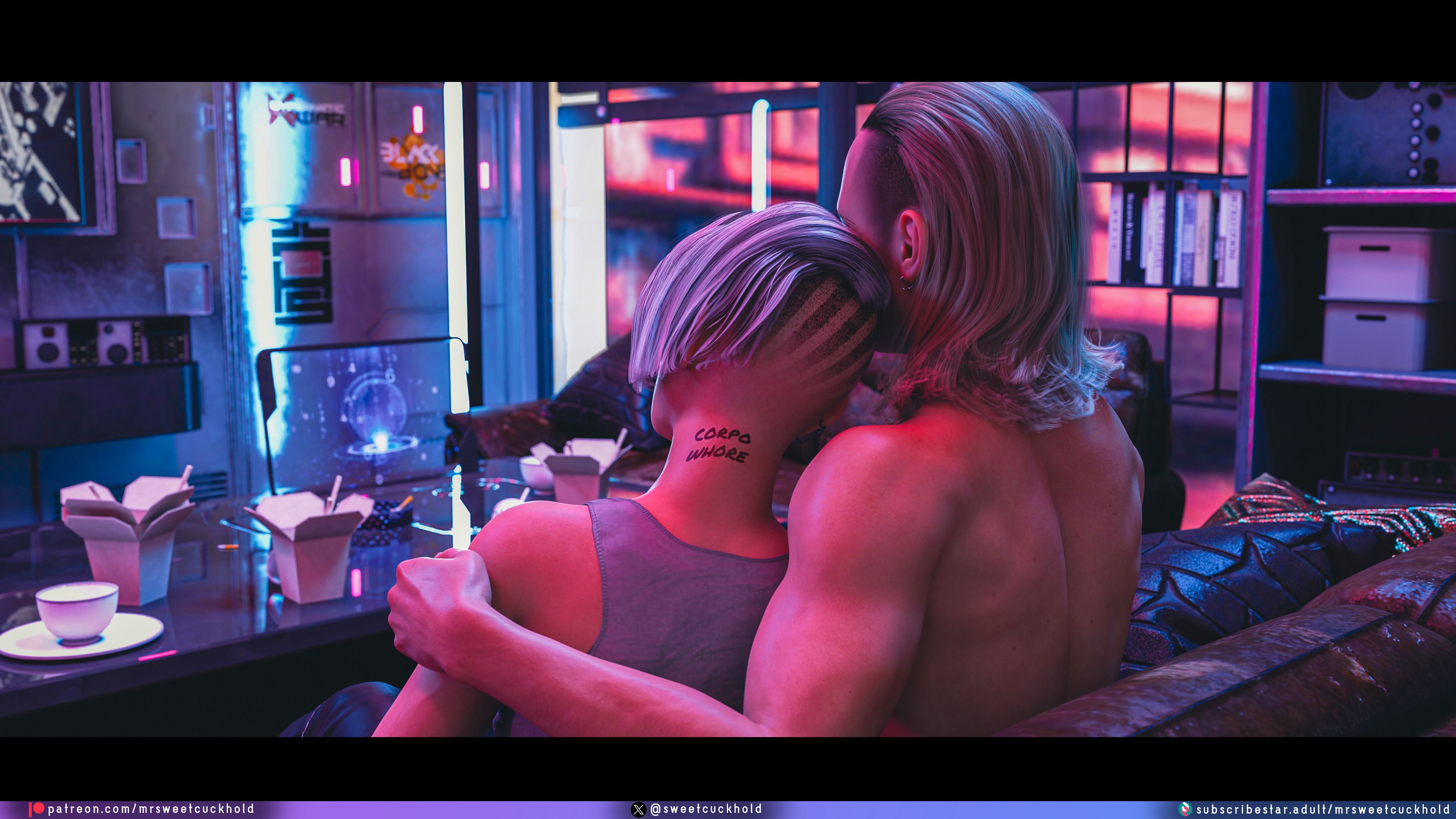 Street Corruption (Cyberpunk 2077) [Mr.SweetCuckhold] Chapter 1 Page 191