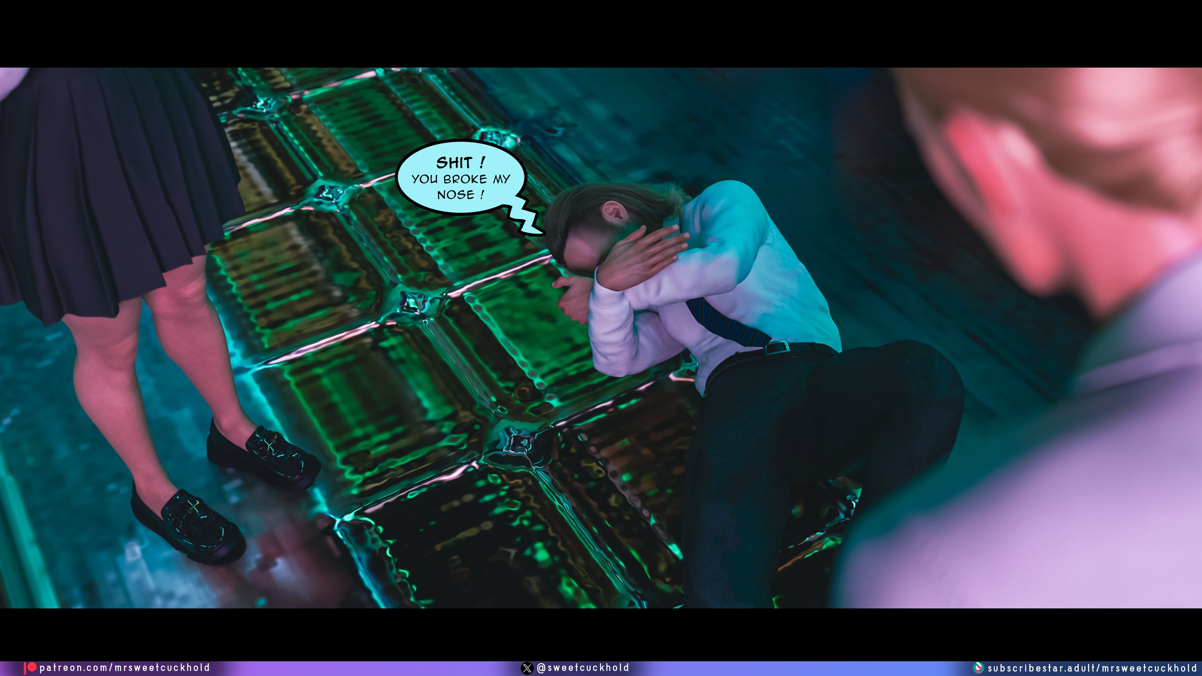 Street Corruption (Cyberpunk 2077) [Mr.SweetCuckhold] Chapter 1 Page 21