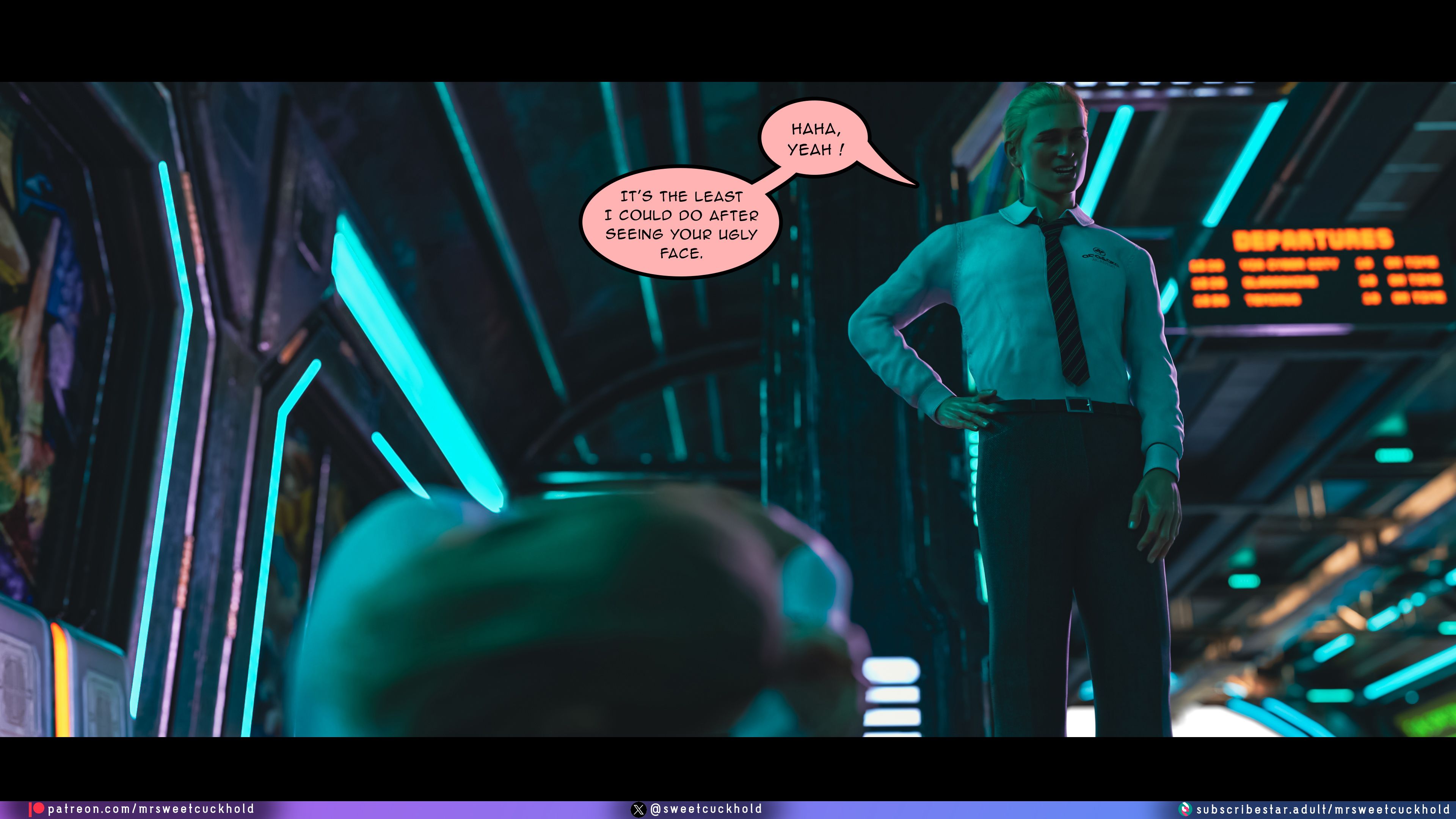 Street Corruption (Cyberpunk 2077) [Mr.SweetCuckhold] Chapter 1 Page 22