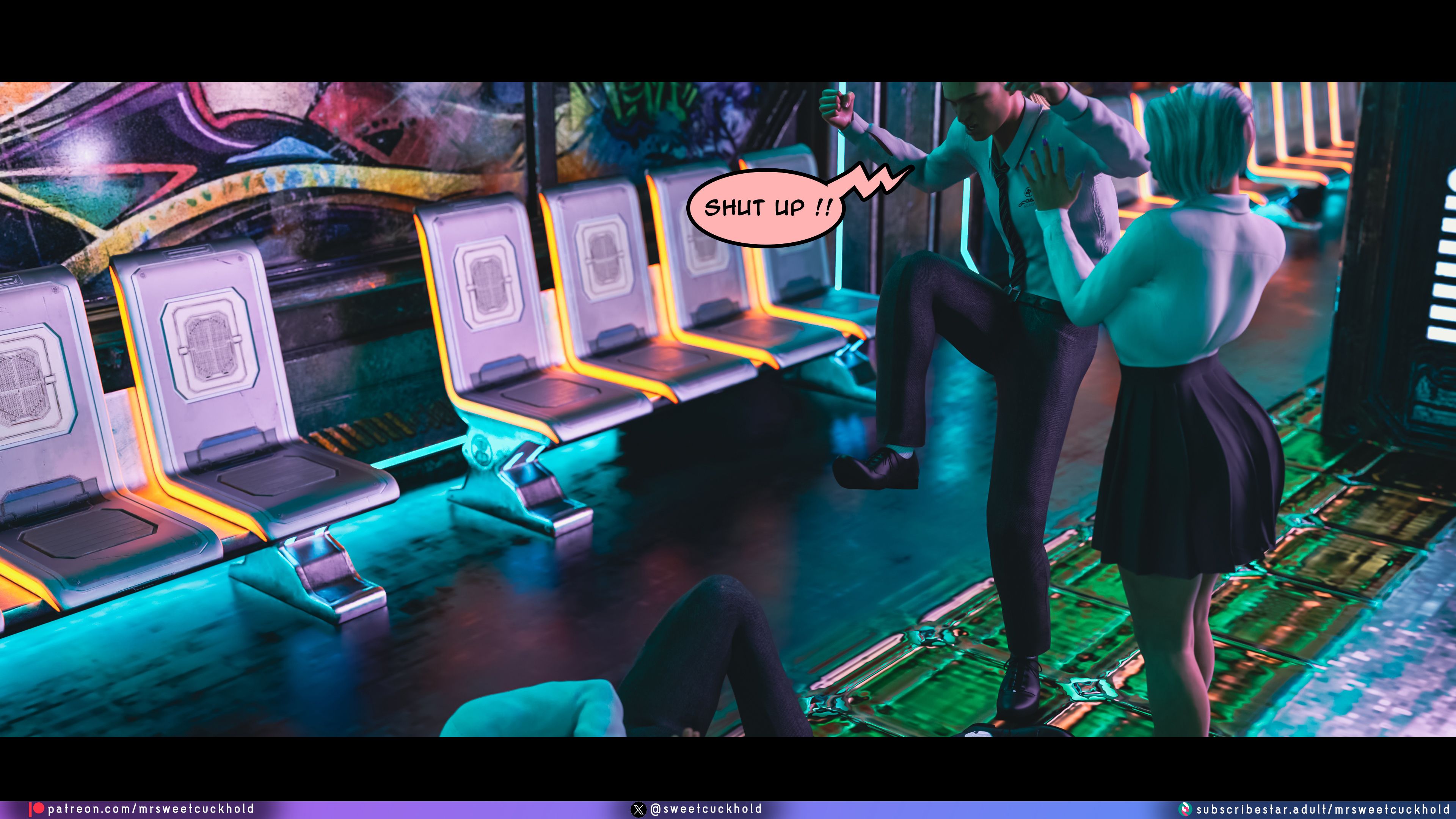 Street Corruption (Cyberpunk 2077) [Mr.SweetCuckhold] Chapter 1 Page 28