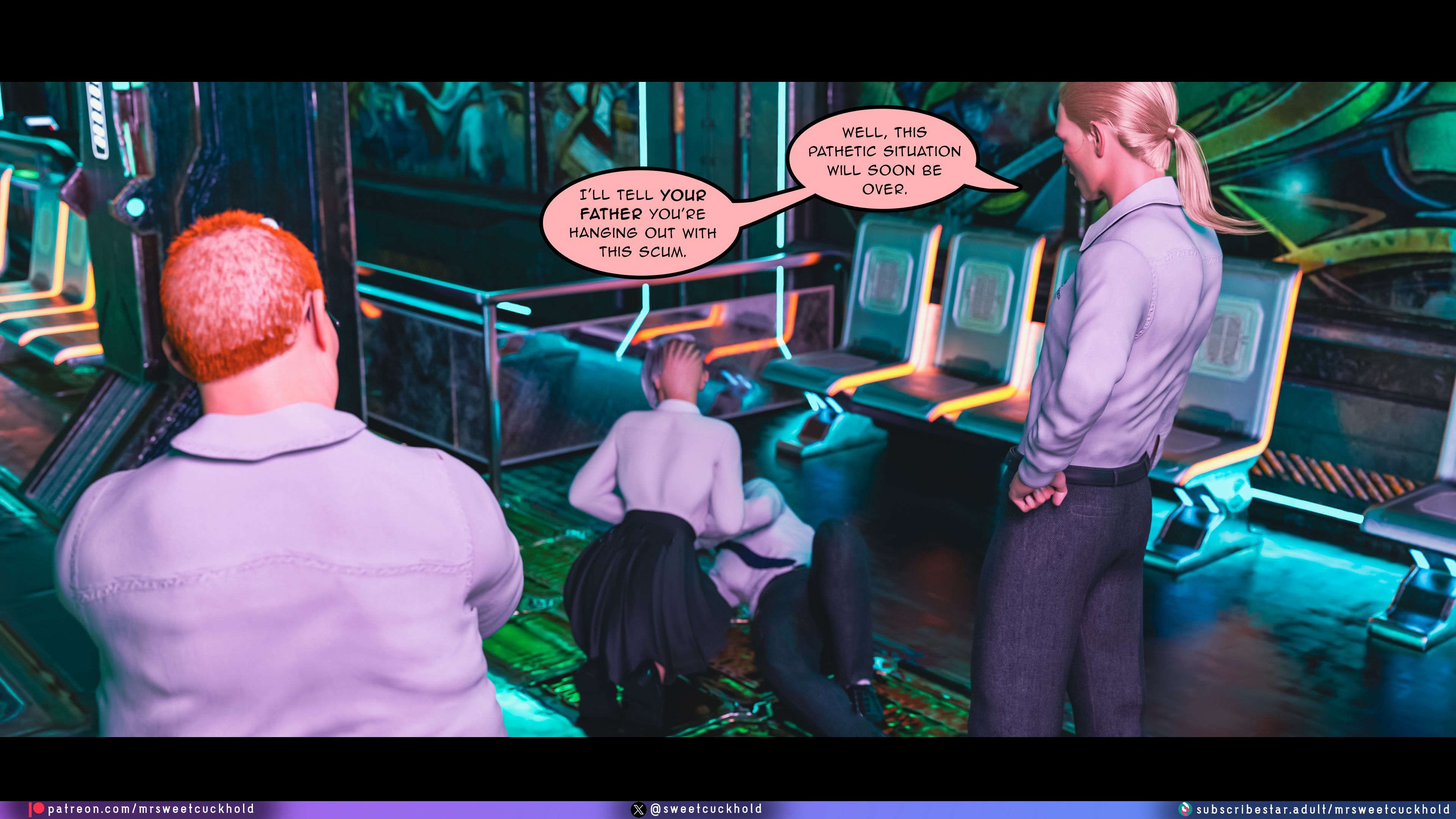 Street Corruption (Cyberpunk 2077) [Mr.SweetCuckhold] Chapter 1 Page 30
