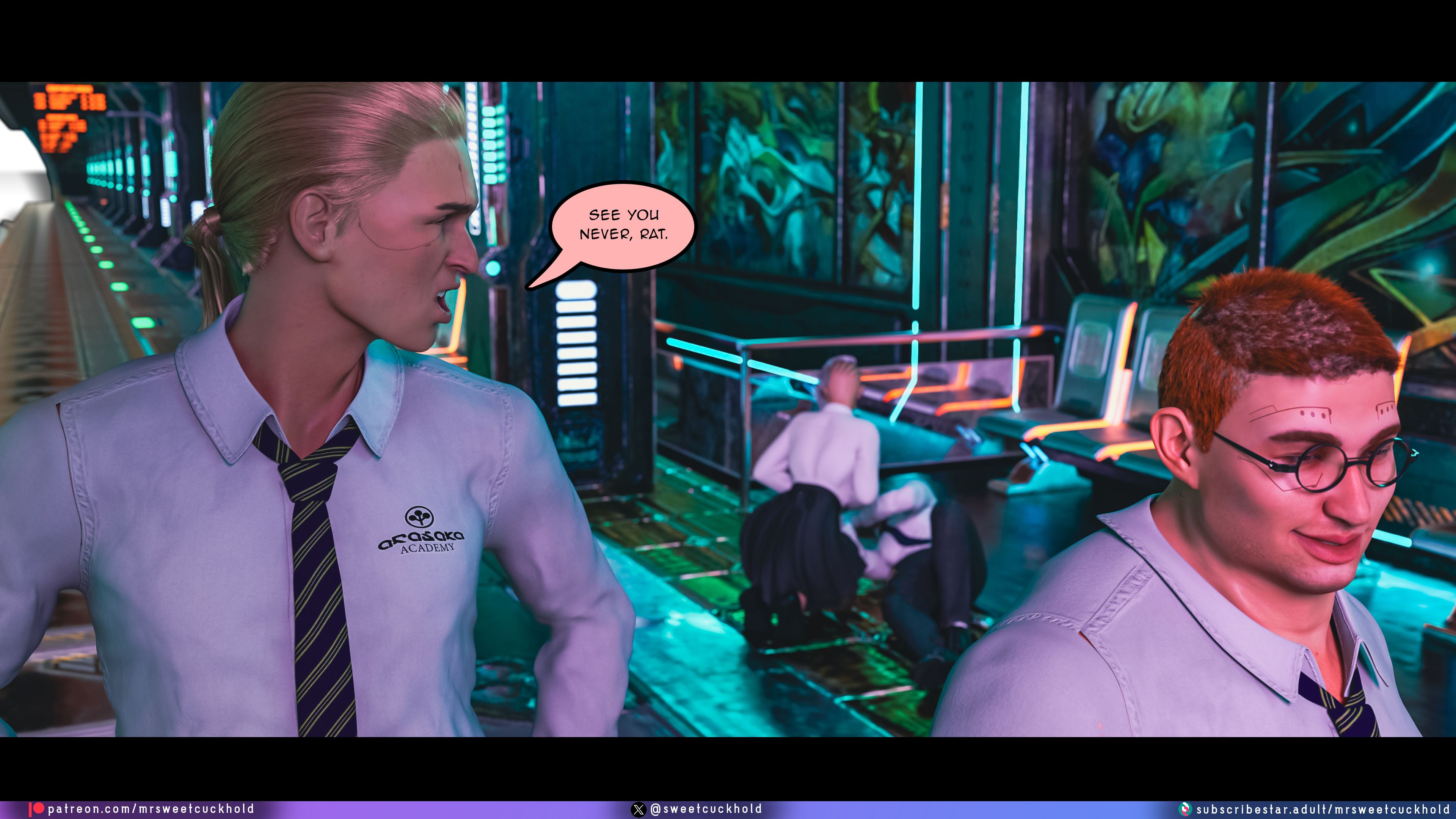 Street Corruption (Cyberpunk 2077) [Mr.SweetCuckhold] Chapter 1 Page 31