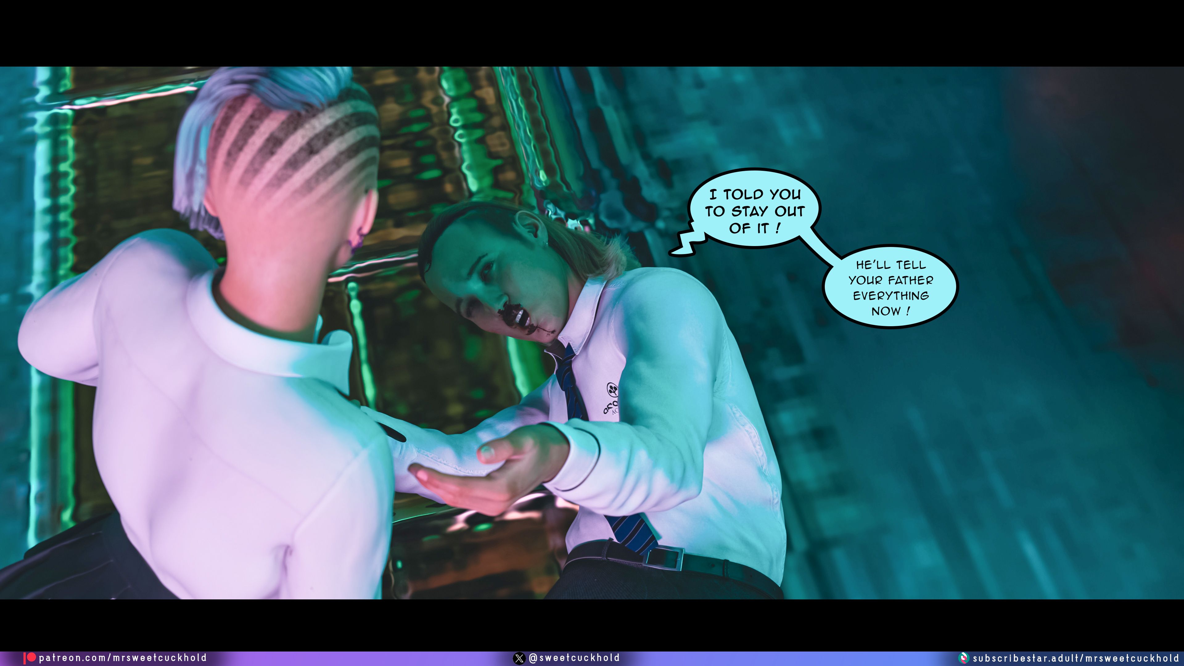 Street Corruption (Cyberpunk 2077) [Mr.SweetCuckhold] Chapter 1 Page 33