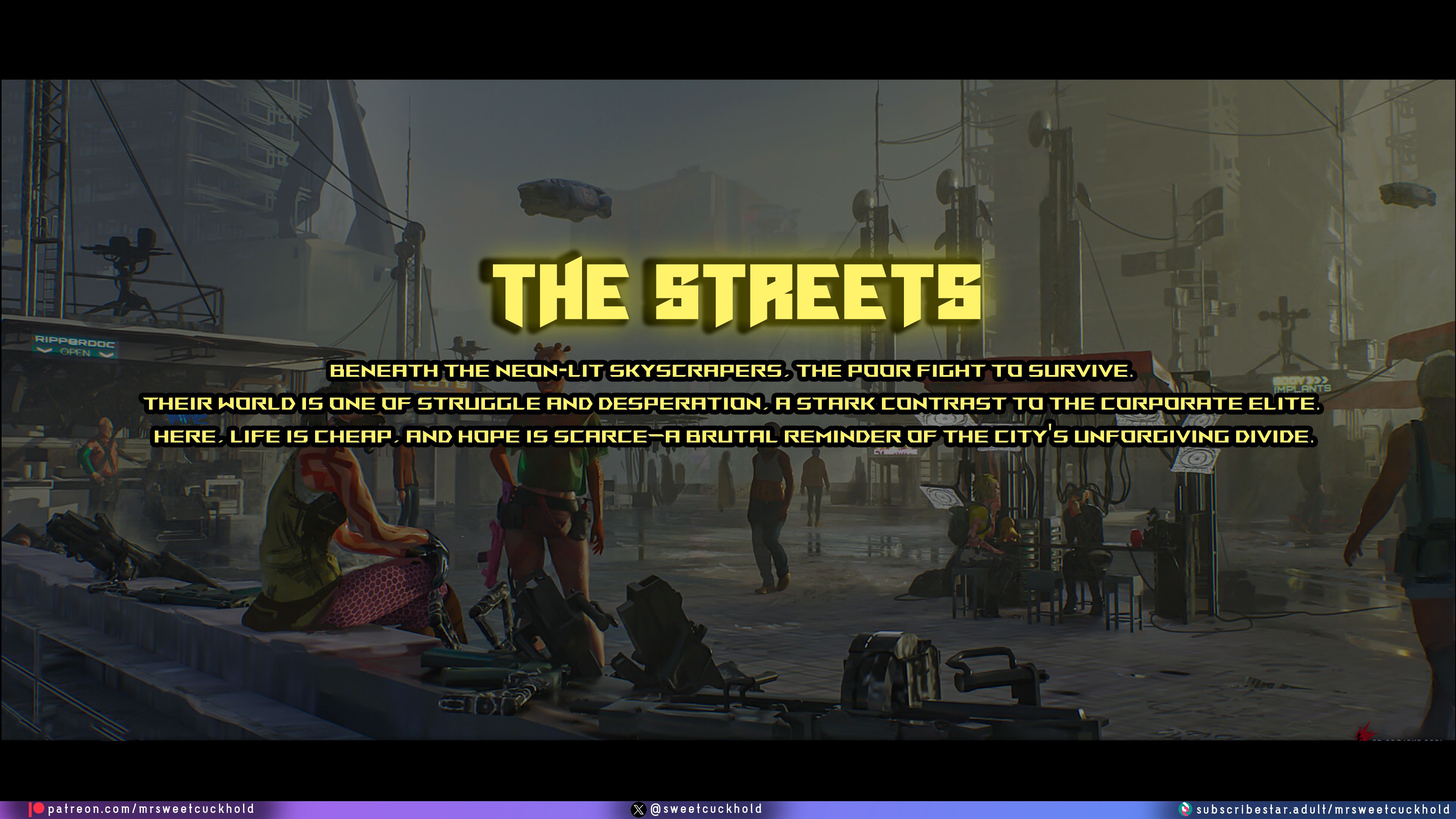 Street Corruption (Cyberpunk 2077) [Mr.SweetCuckhold] Chapter 1 Page 4