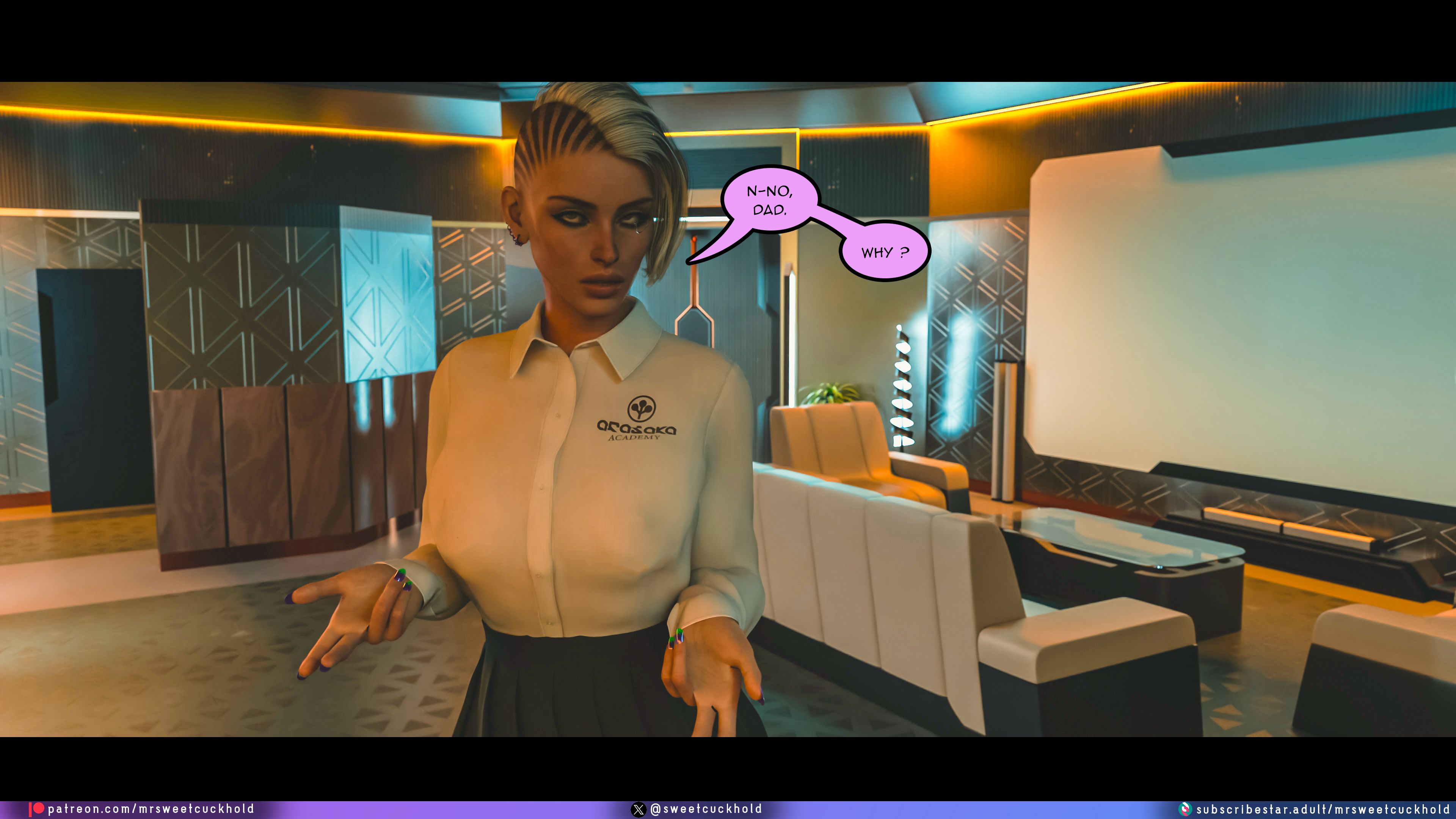 Street Corruption (Cyberpunk 2077) [Mr.SweetCuckhold] Chapter 1 Page 45