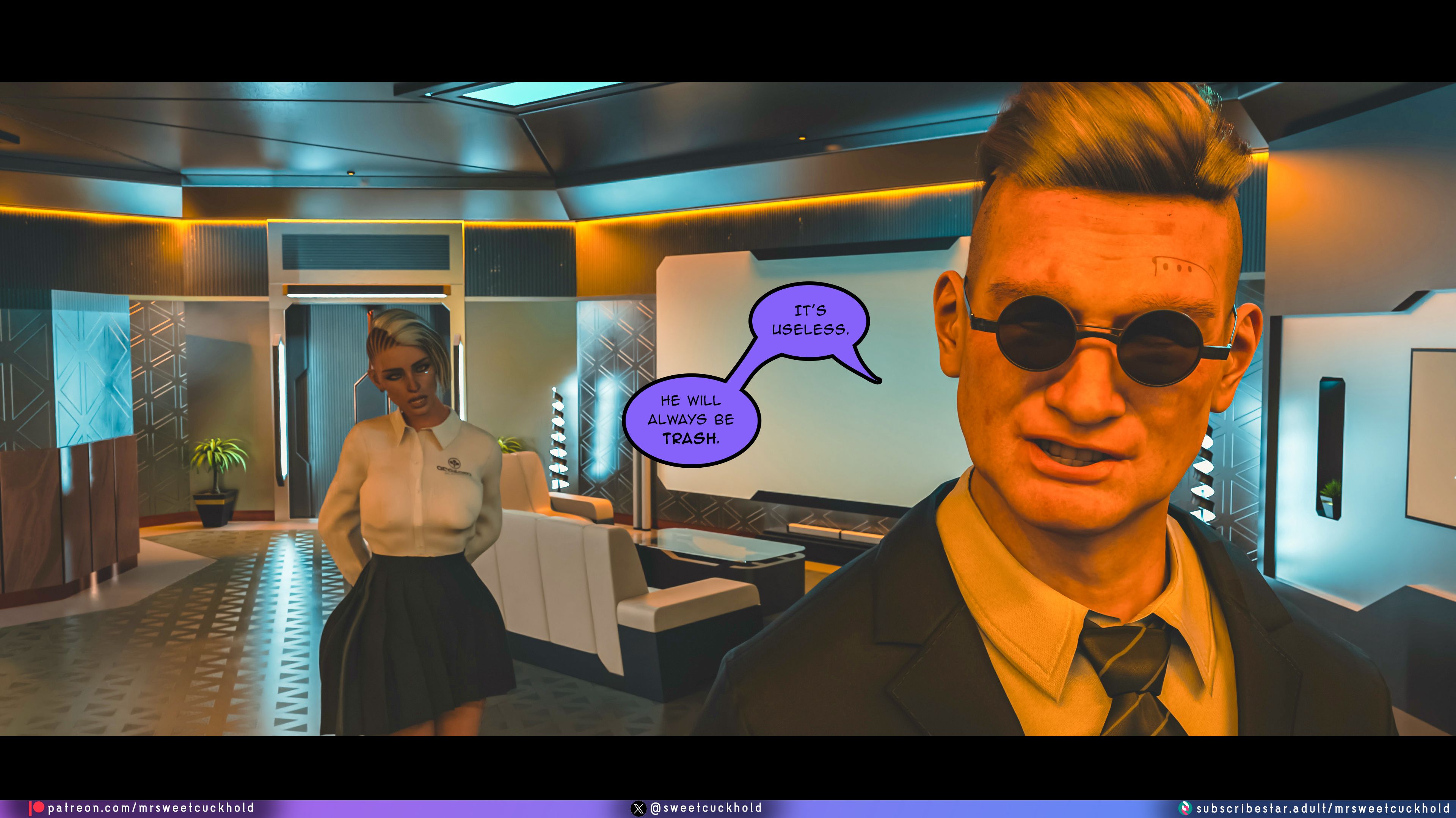 Street Corruption (Cyberpunk 2077) [Mr.SweetCuckhold] Chapter 1 Page 49