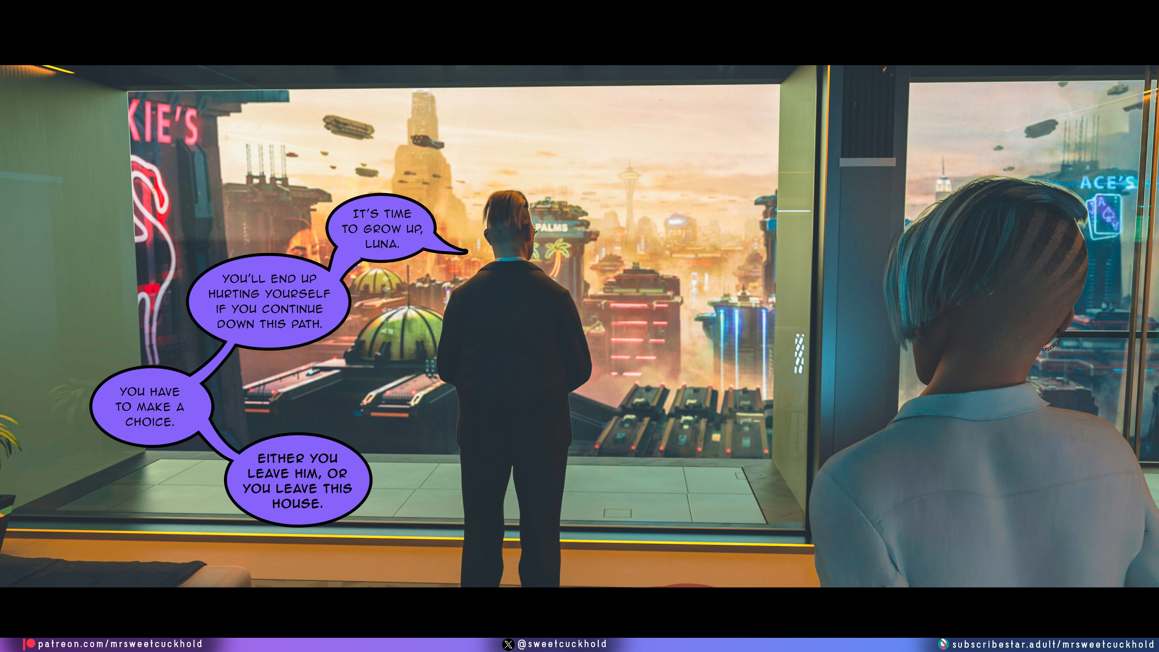 Street Corruption (Cyberpunk 2077) [Mr.SweetCuckhold] Chapter 1 Page 50