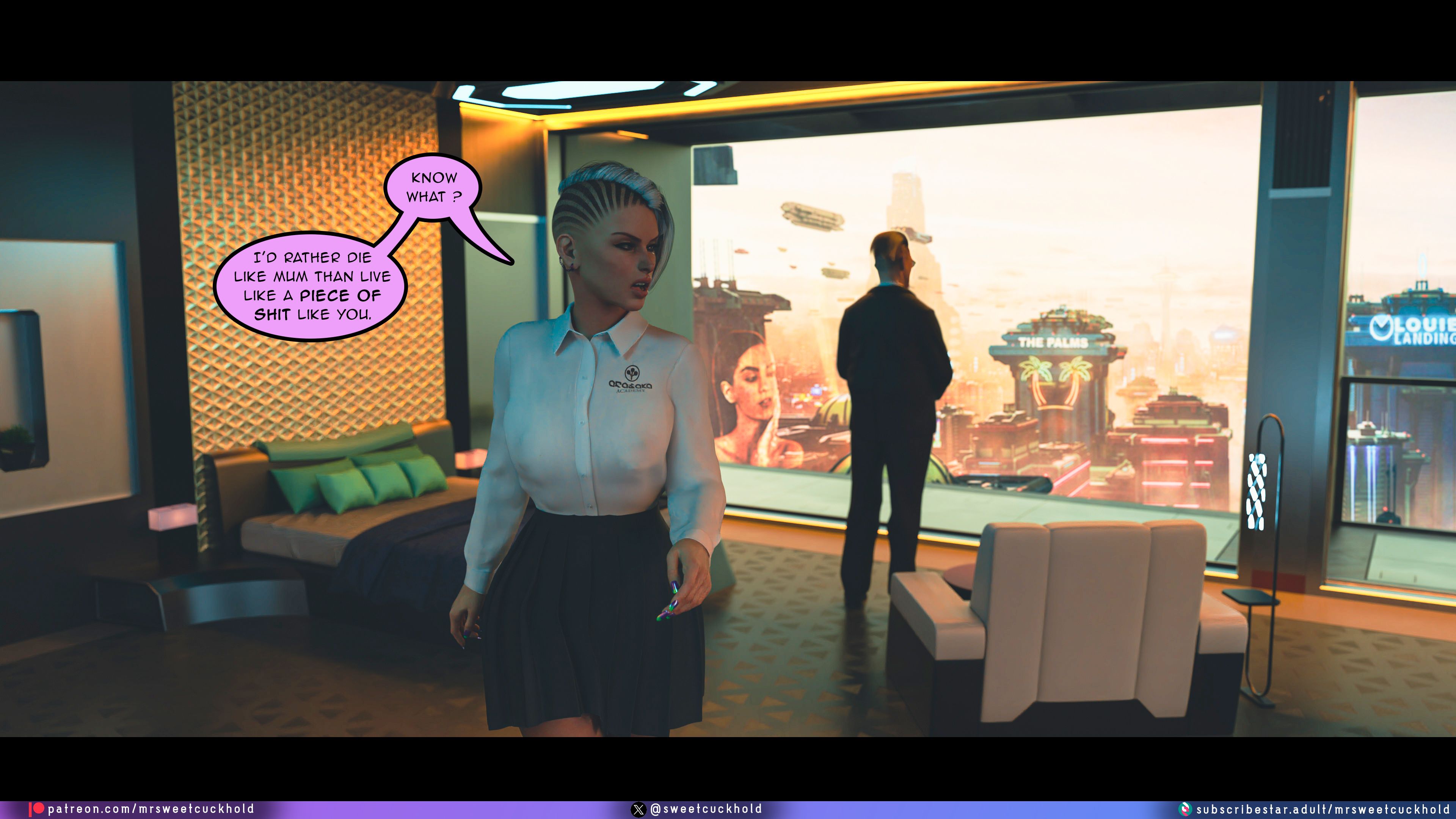 Street Corruption (Cyberpunk 2077) [Mr.SweetCuckhold] Chapter 1 Page 53