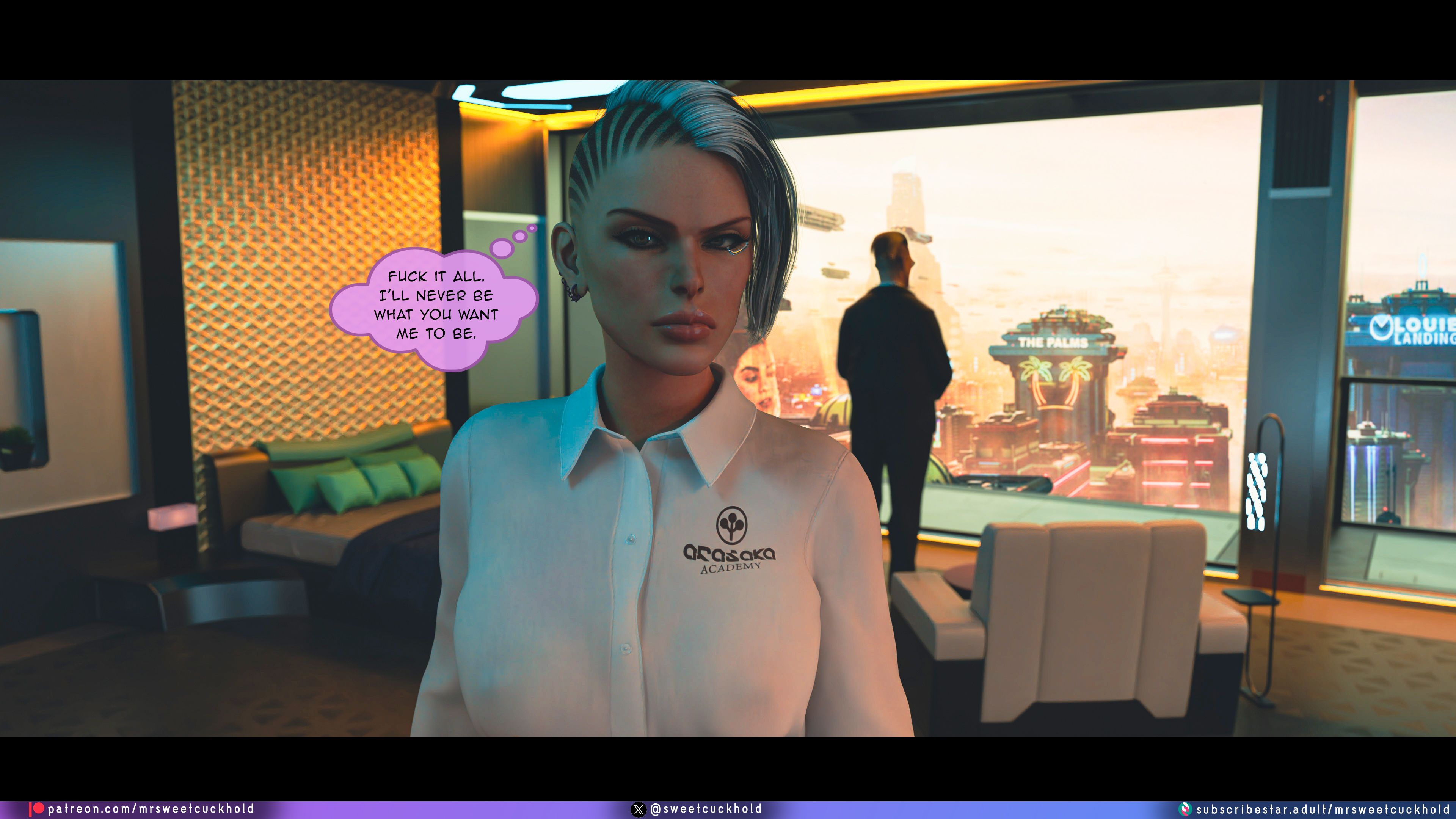 Street Corruption (Cyberpunk 2077) [Mr.SweetCuckhold] Chapter 1 Page 54