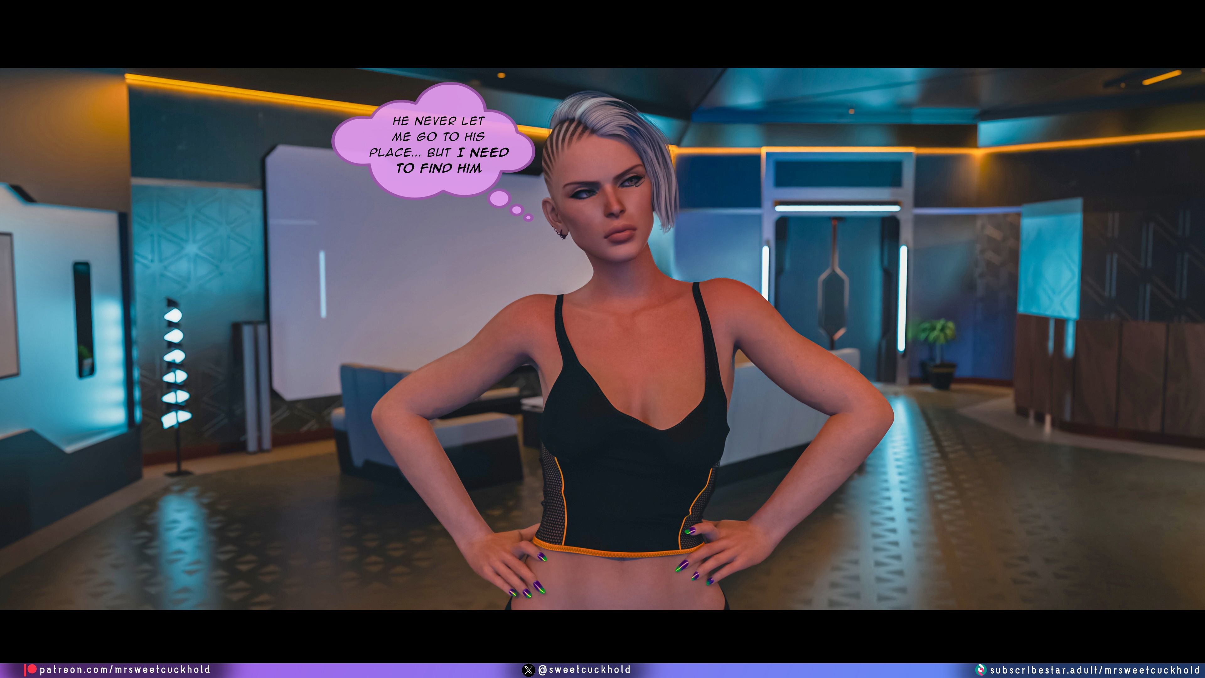 Street Corruption (Cyberpunk 2077) [Mr.SweetCuckhold] Chapter 1 Page 58