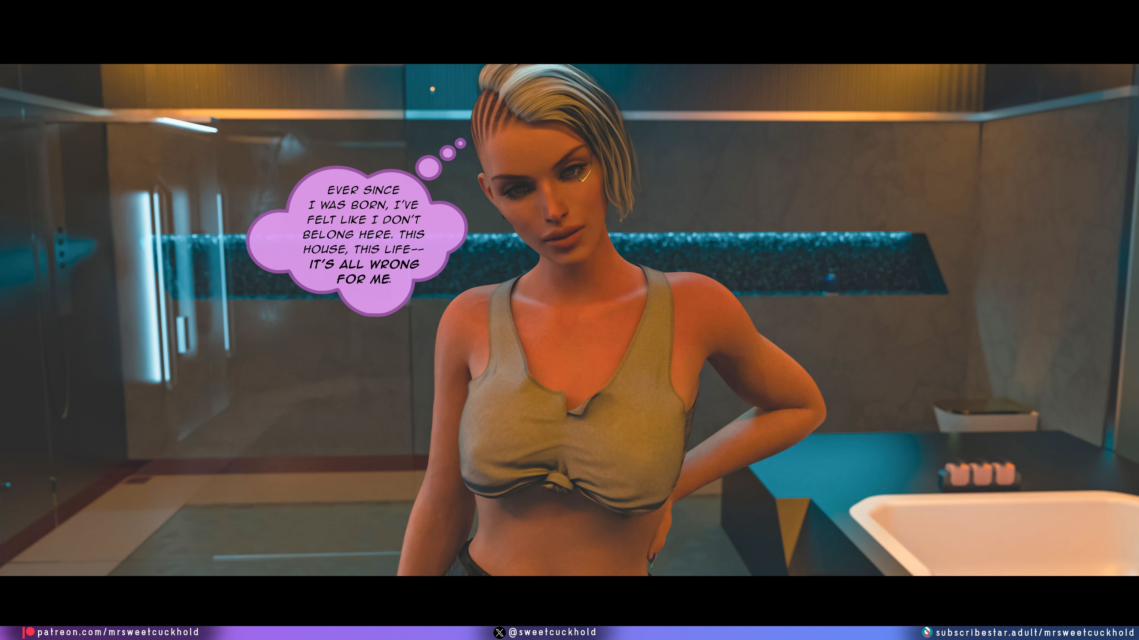 Street Corruption (Cyberpunk 2077) [Mr.SweetCuckhold] Chapter 1 Page 62