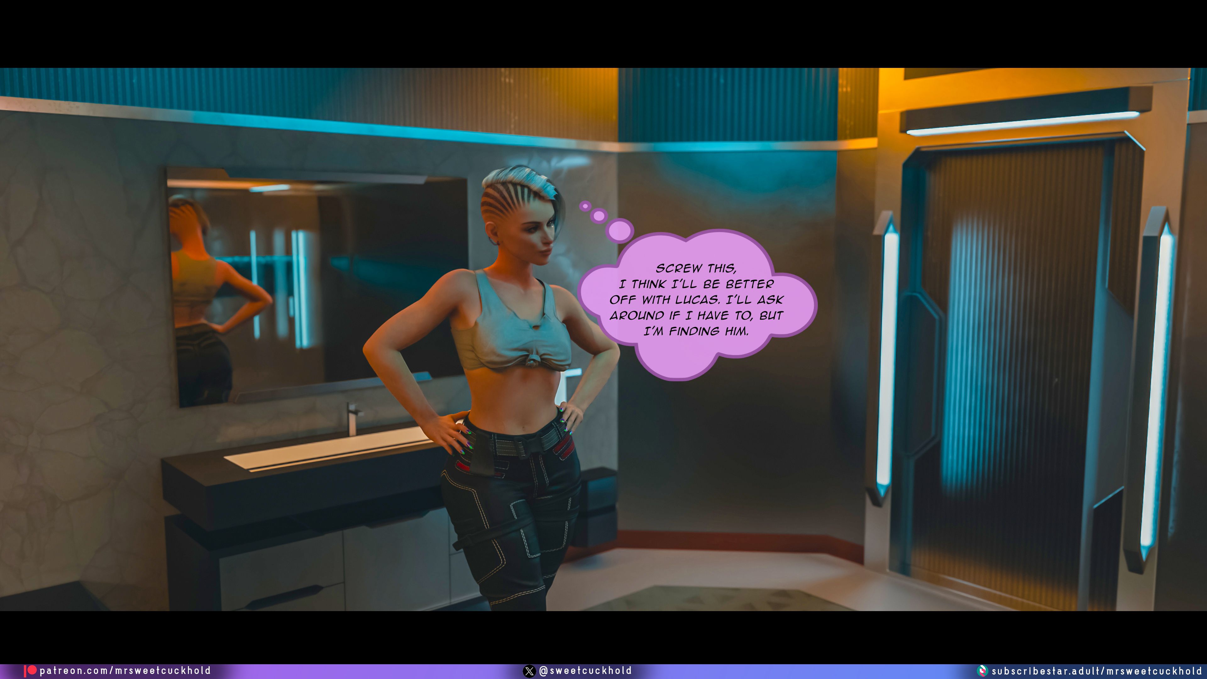 Street Corruption (Cyberpunk 2077) [Mr.SweetCuckhold] Chapter 1 Page 63