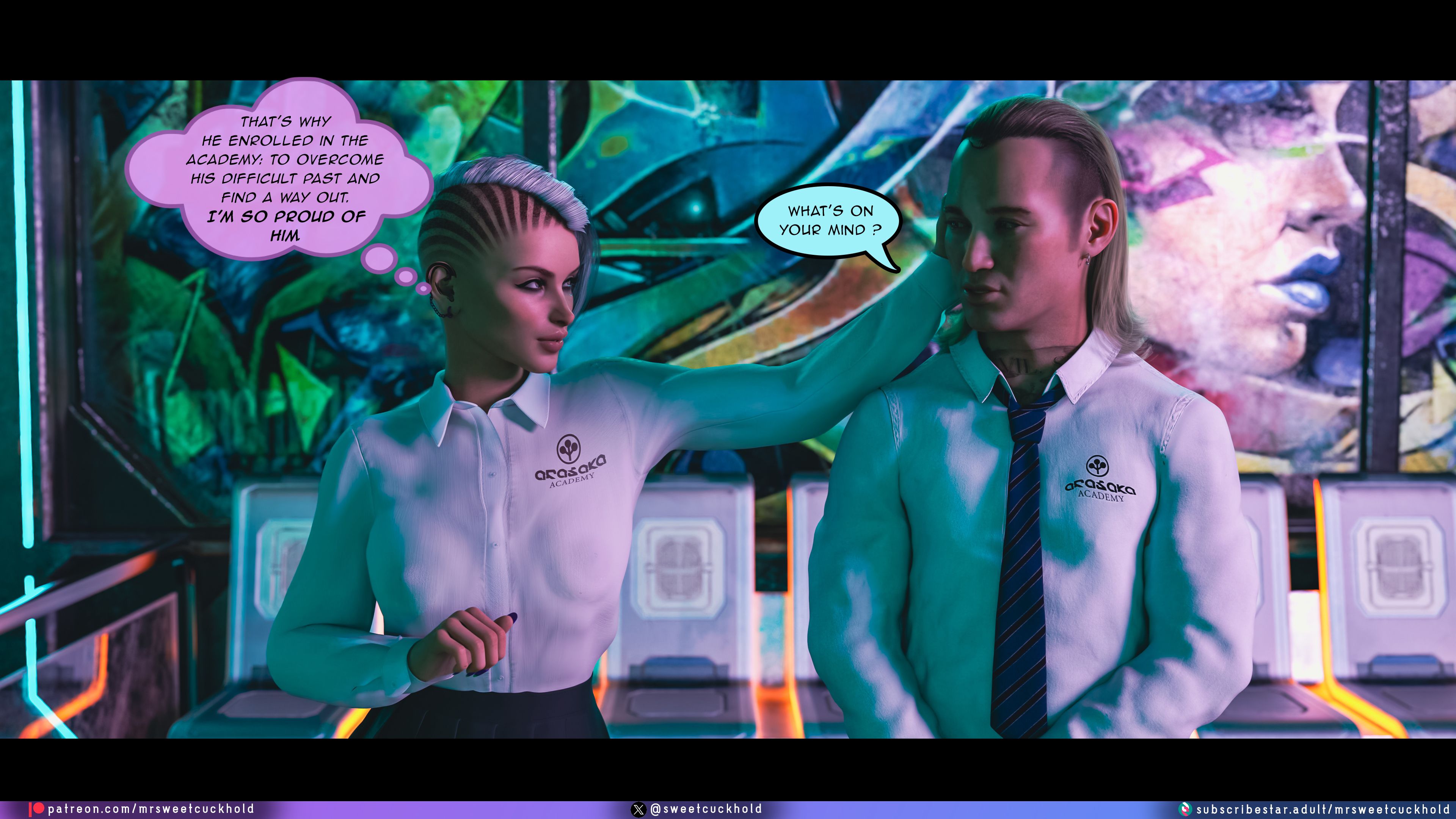 Street Corruption (Cyberpunk 2077) [Mr.SweetCuckhold] Chapter 1 Page 7