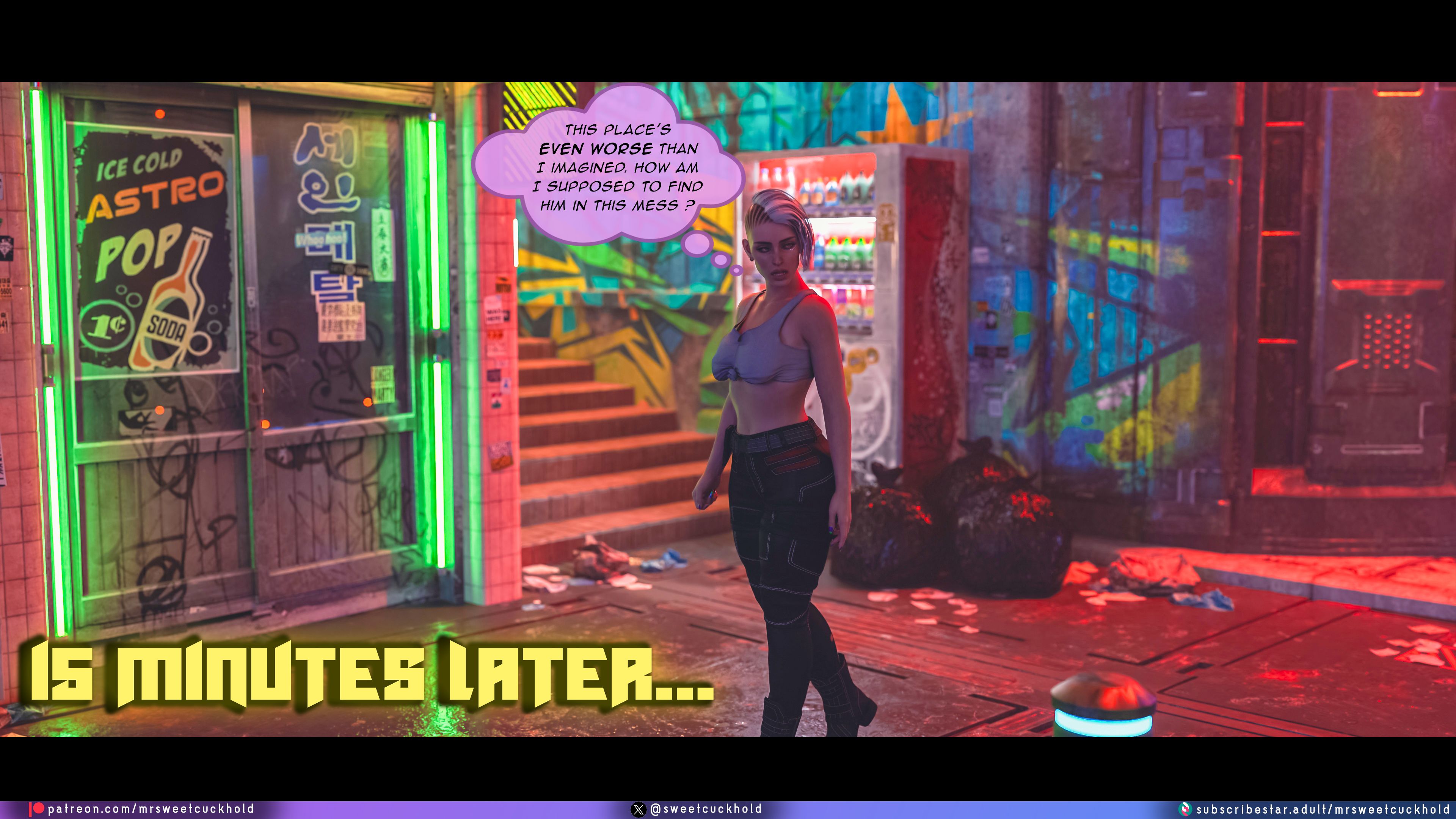 Street Corruption (Cyberpunk 2077) [Mr.SweetCuckhold] Chapter 1 Page 74