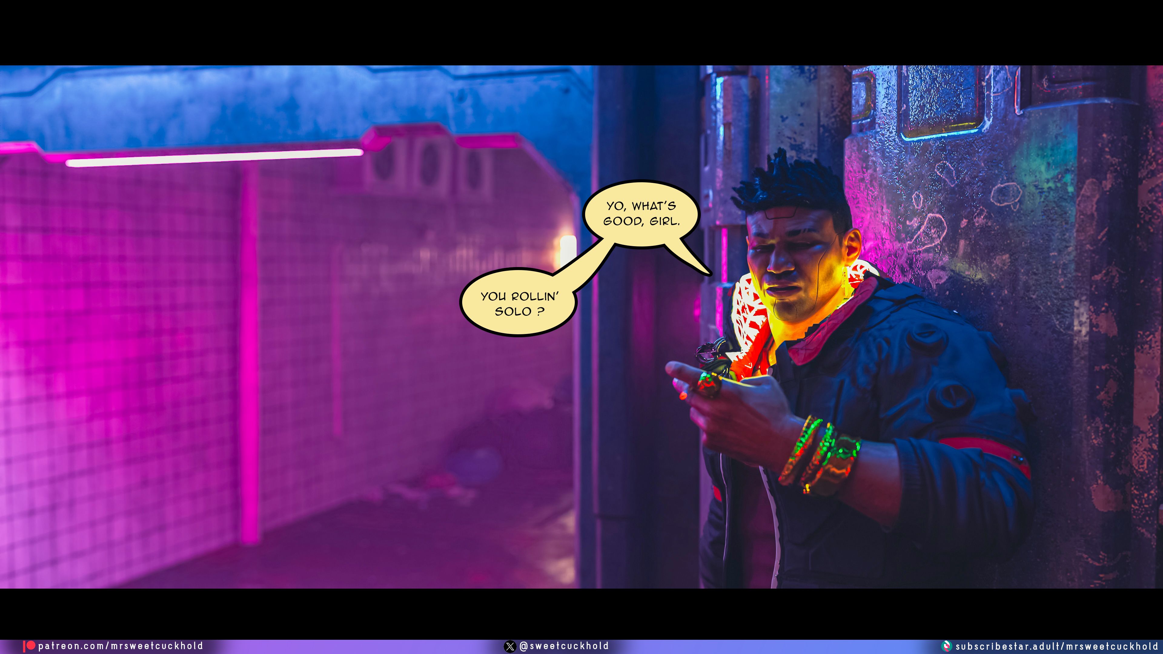 Street Corruption (Cyberpunk 2077) [Mr.SweetCuckhold] Chapter 1 Page 76