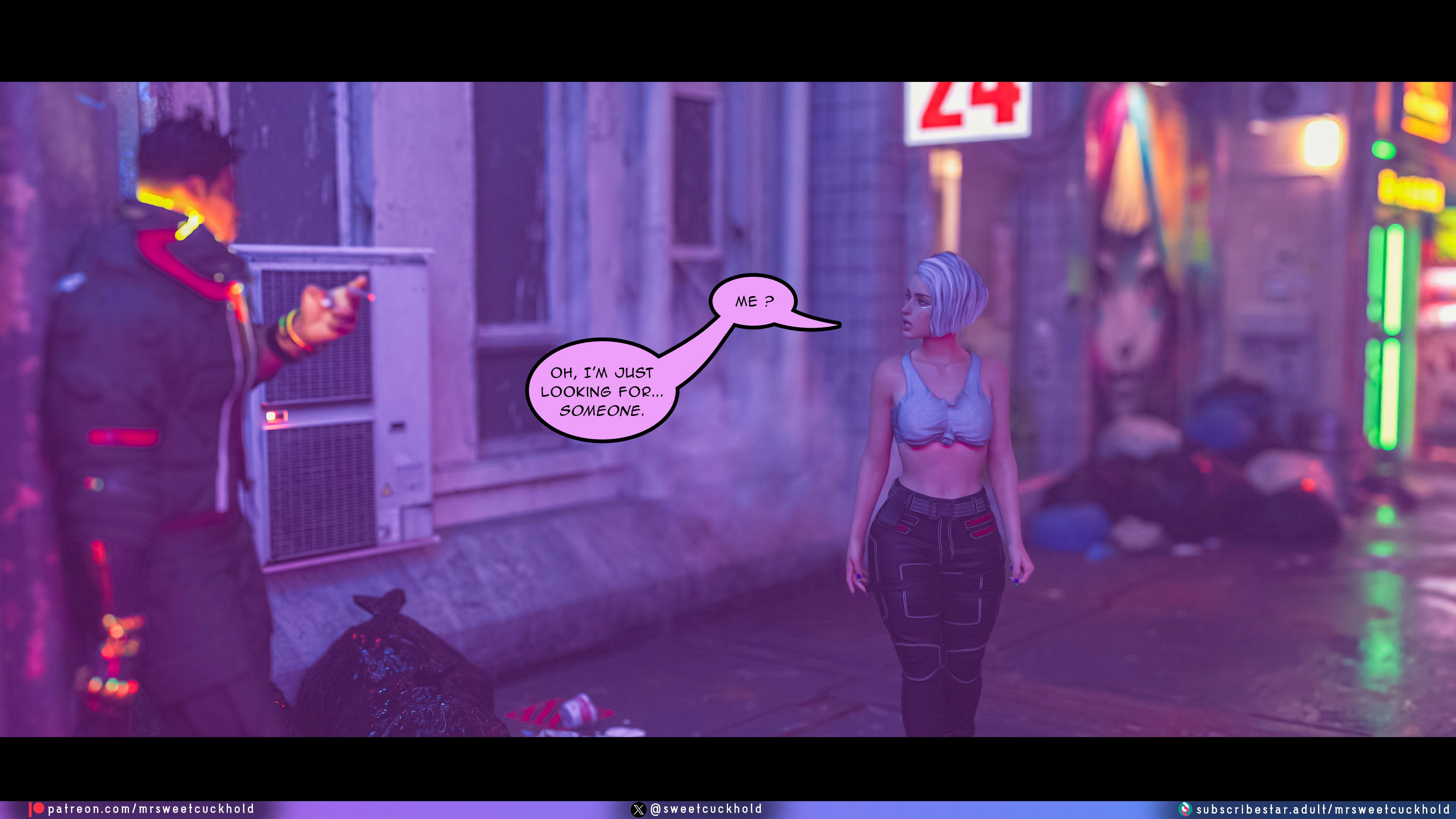 Street Corruption (Cyberpunk 2077) [Mr.SweetCuckhold] Chapter 1 Page 77