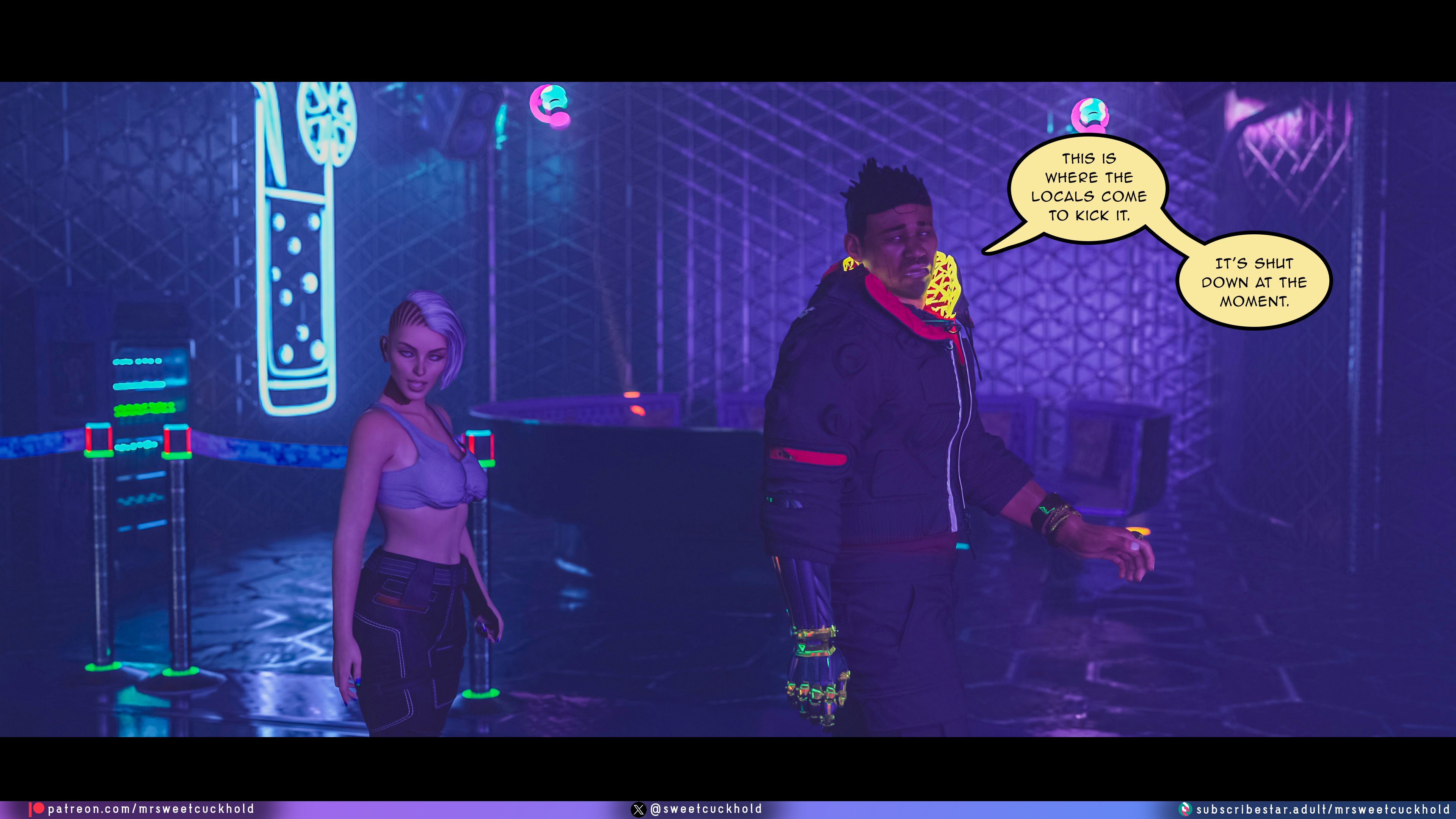 Street Corruption (Cyberpunk 2077) [Mr.SweetCuckhold] Chapter 1 Page 88