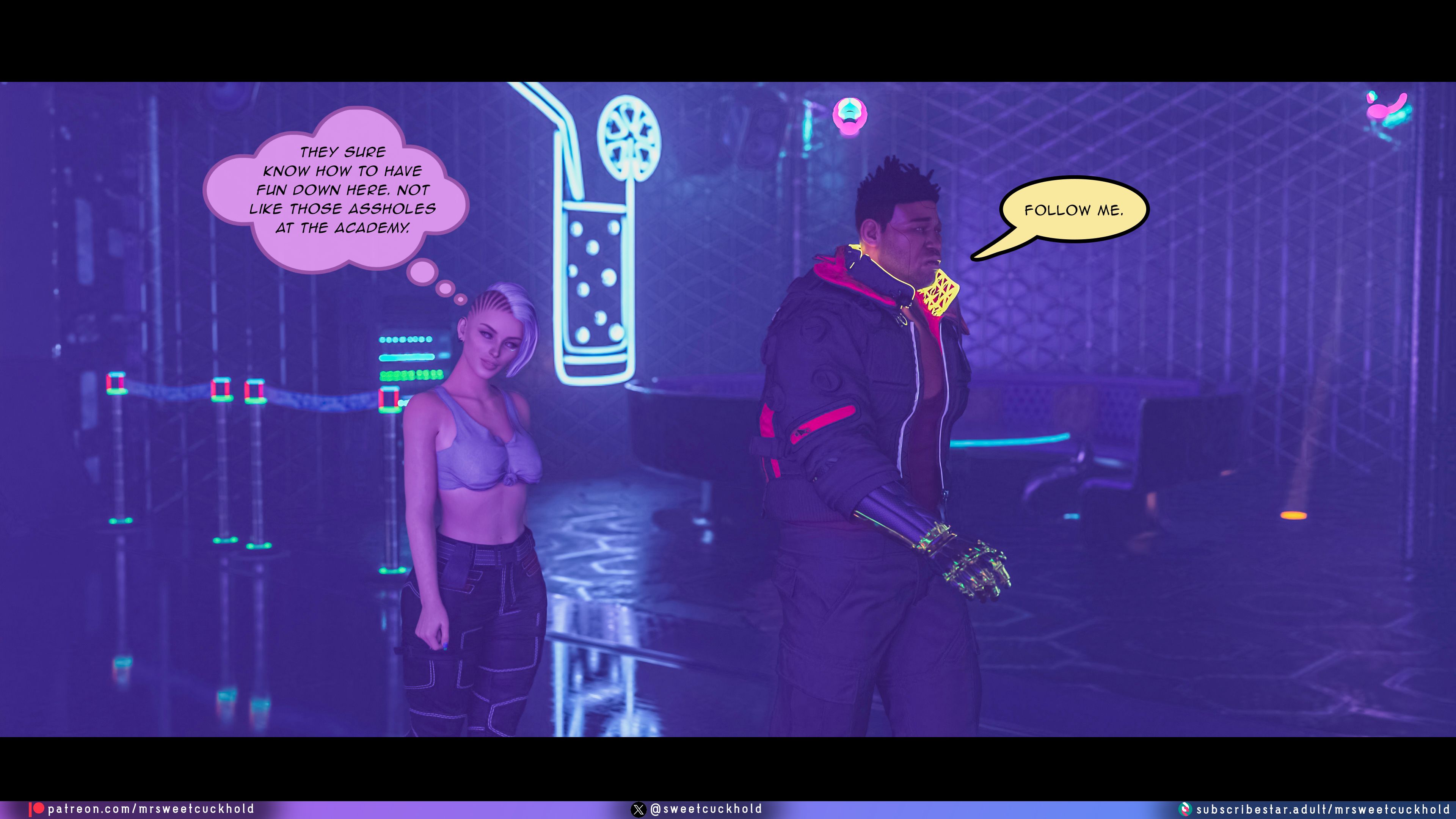 Street Corruption (Cyberpunk 2077) [Mr.SweetCuckhold] Chapter 1 Page 89