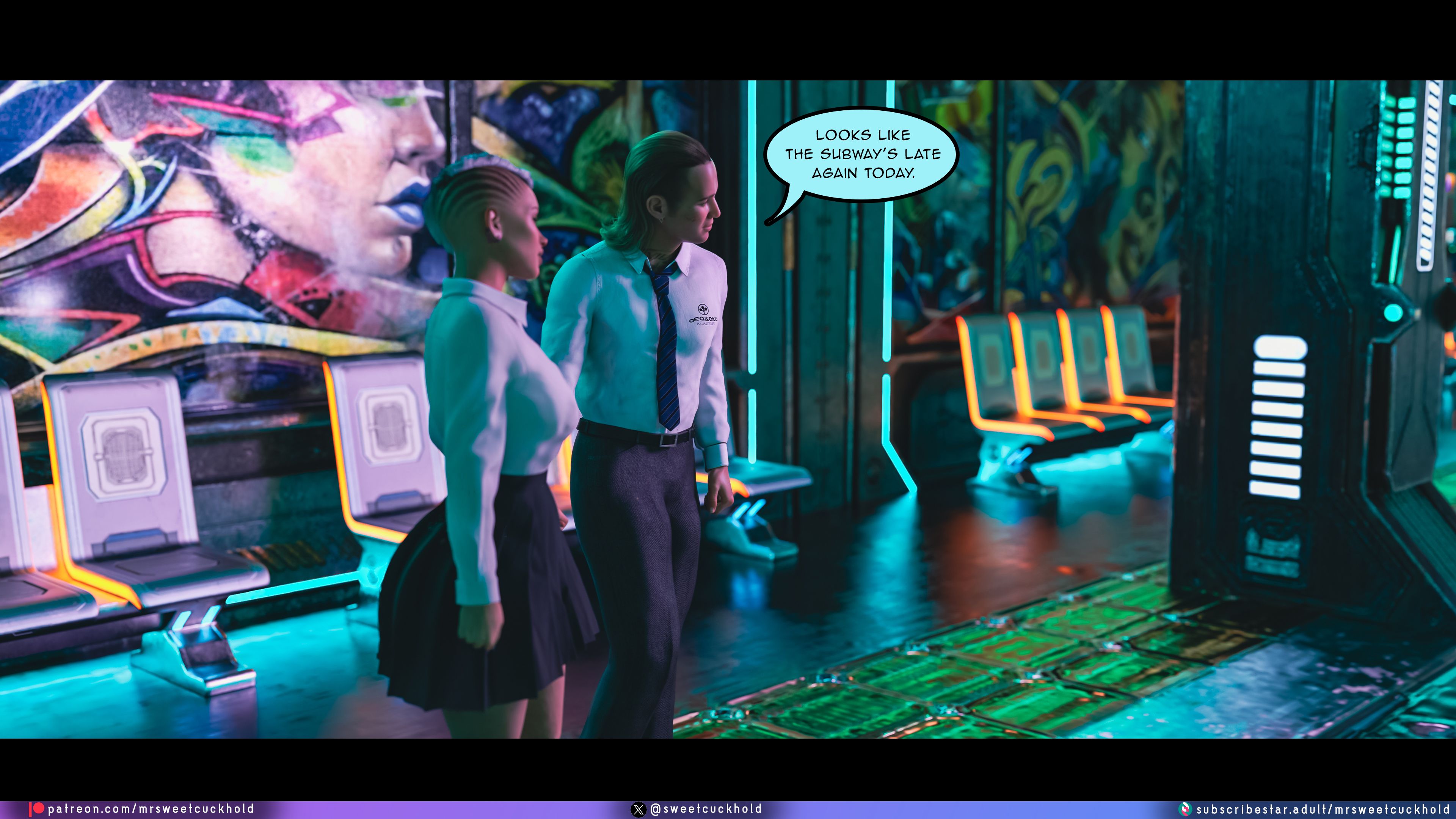 Street Corruption (Cyberpunk 2077) [Mr.SweetCuckhold] Chapter 1 Page 9