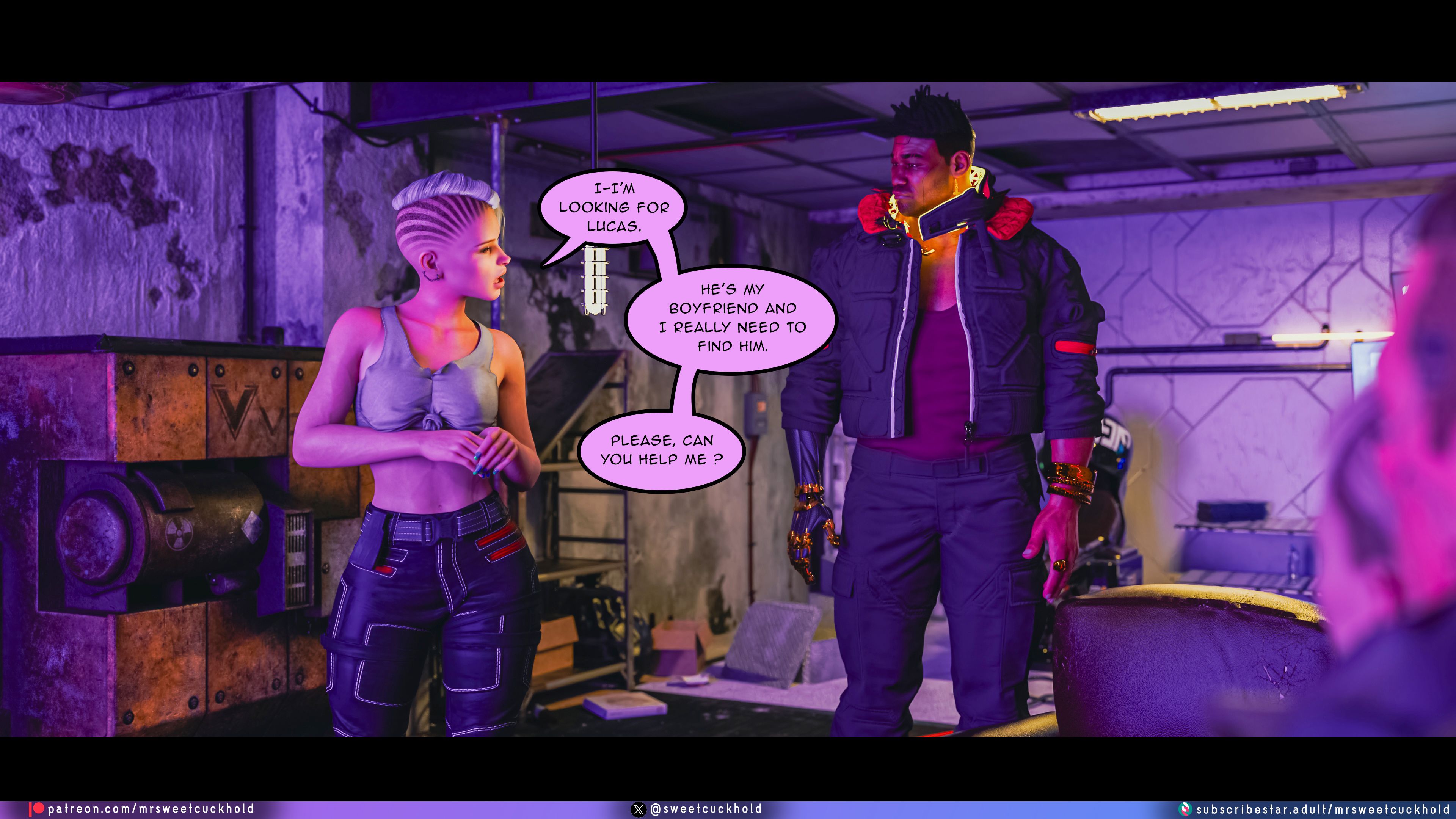 Street Corruption (Cyberpunk 2077) [Mr.SweetCuckhold] Chapter 1 Page 97