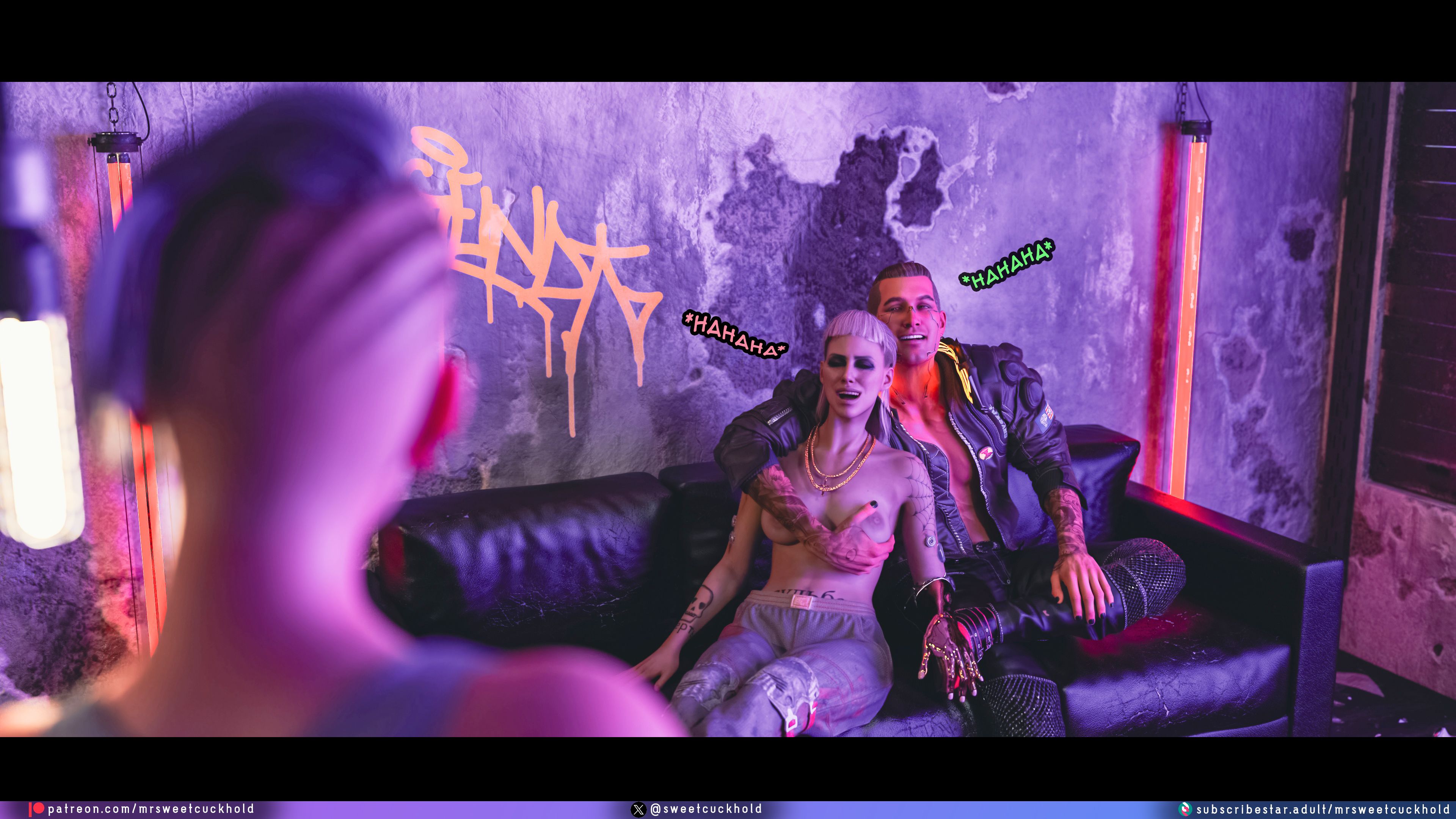Street Corruption (Cyberpunk 2077) [Mr.SweetCuckhold] Chapter 1 Page 98