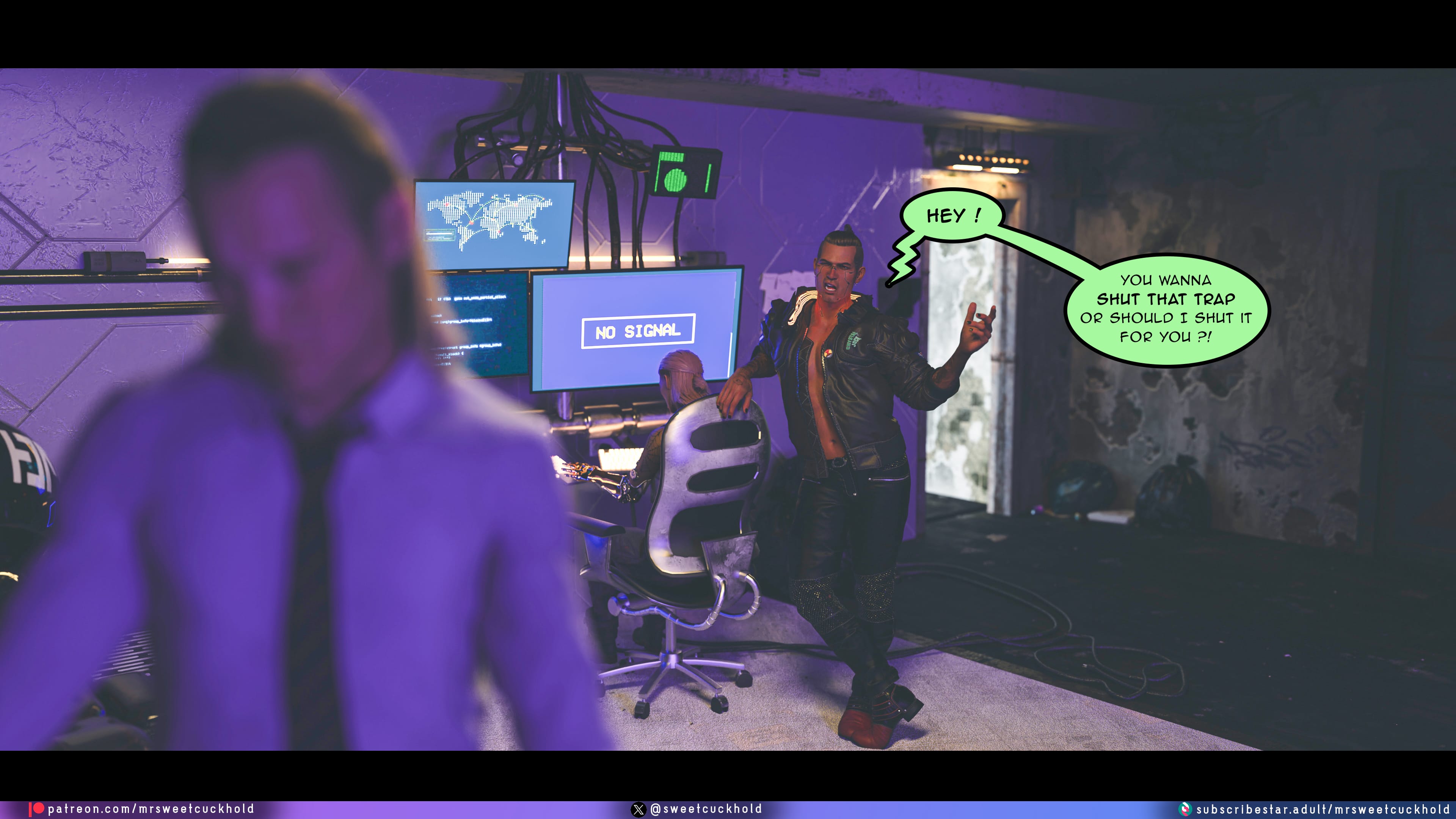 Street Corruption (Cyberpunk 2077) [Mr.SweetCuckhold] Chapter 2 Page 131
