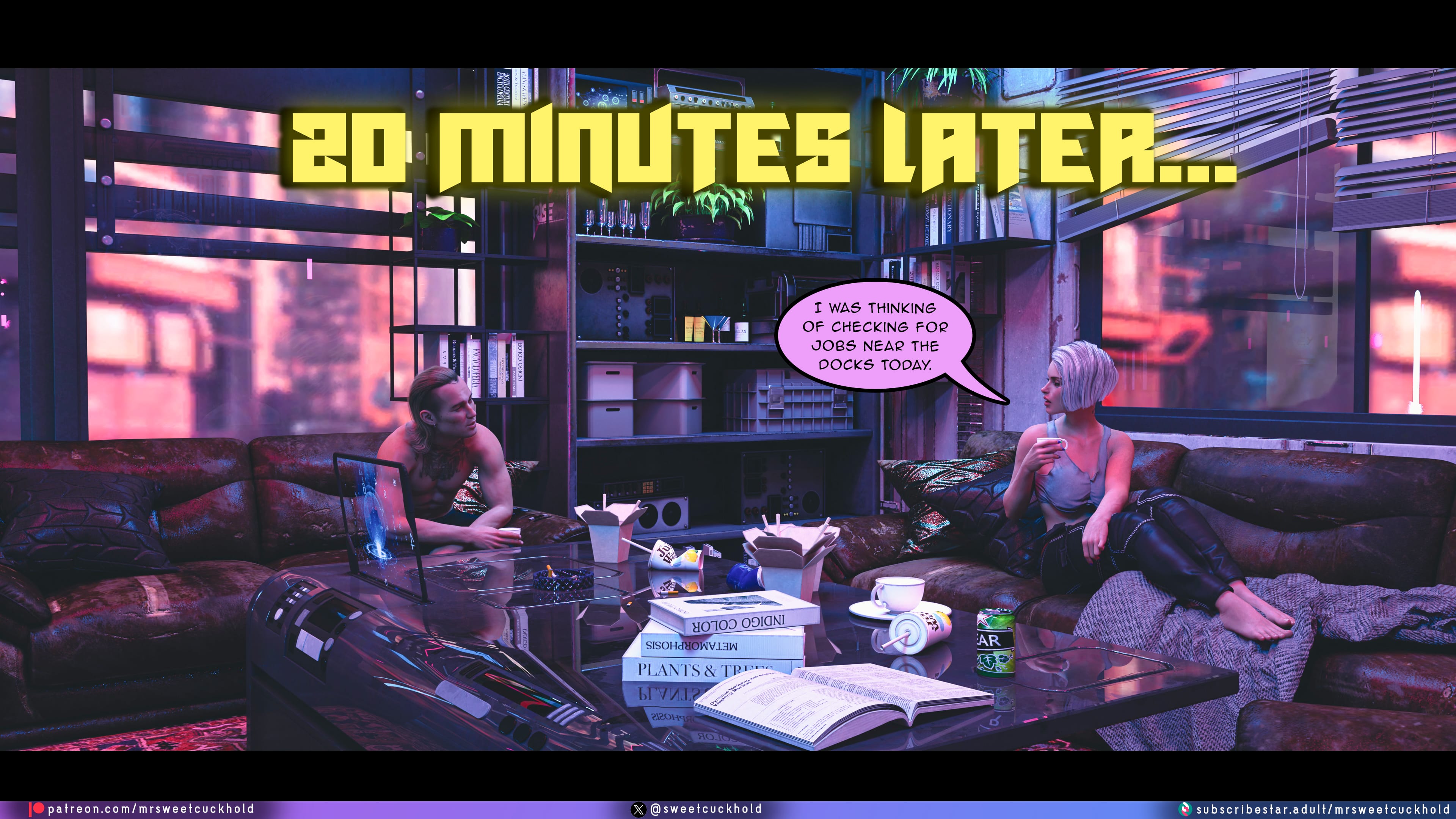 Street Corruption (Cyberpunk 2077) [Mr.SweetCuckhold] Chapter 2 Page 15